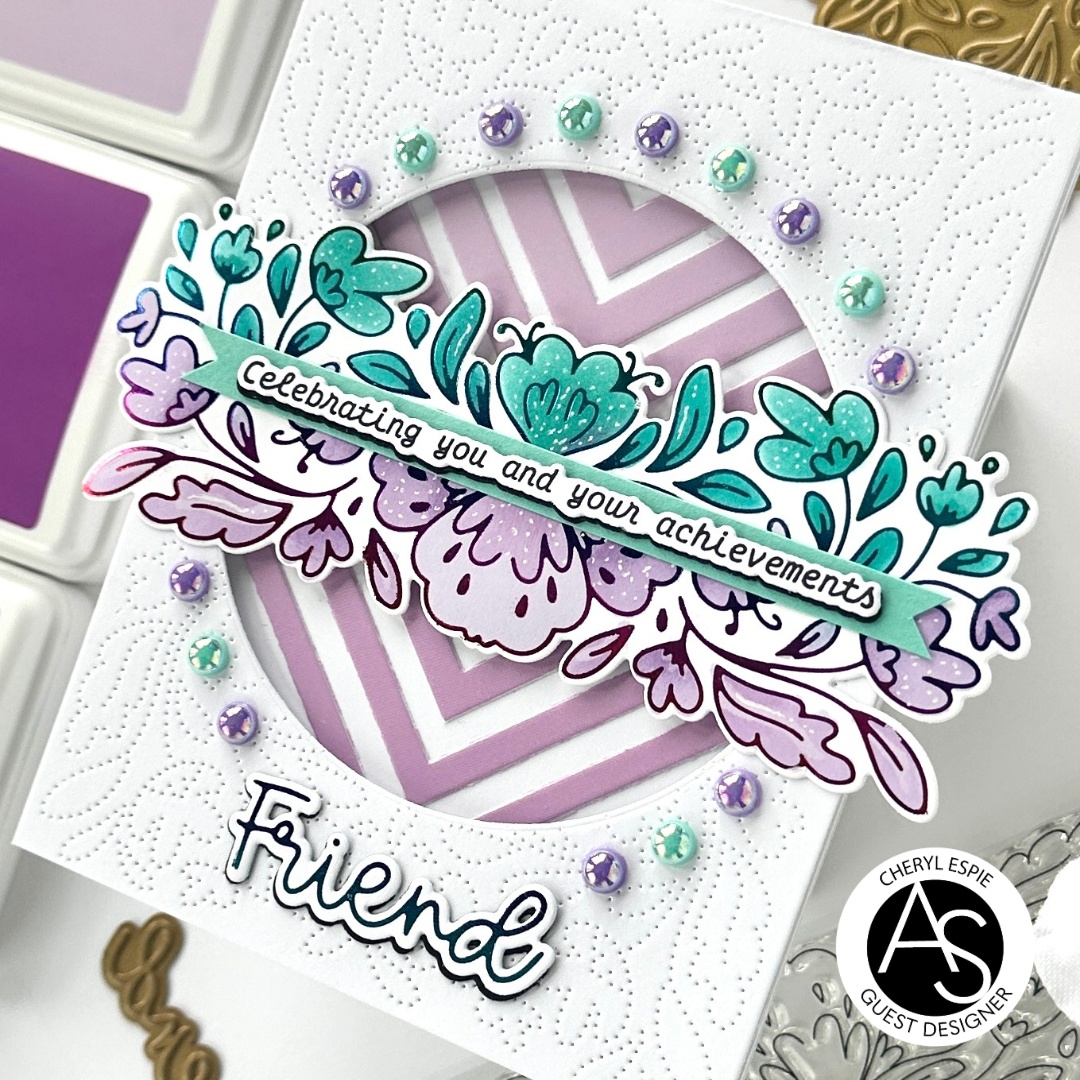 Charming Flora Cover Die