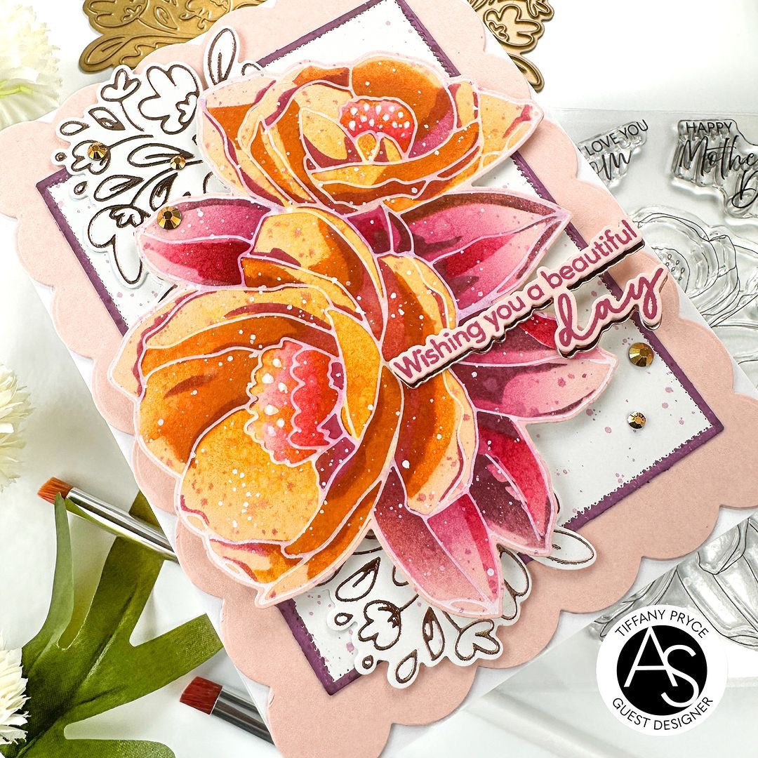 Heartfelt Blooms Stencil Set