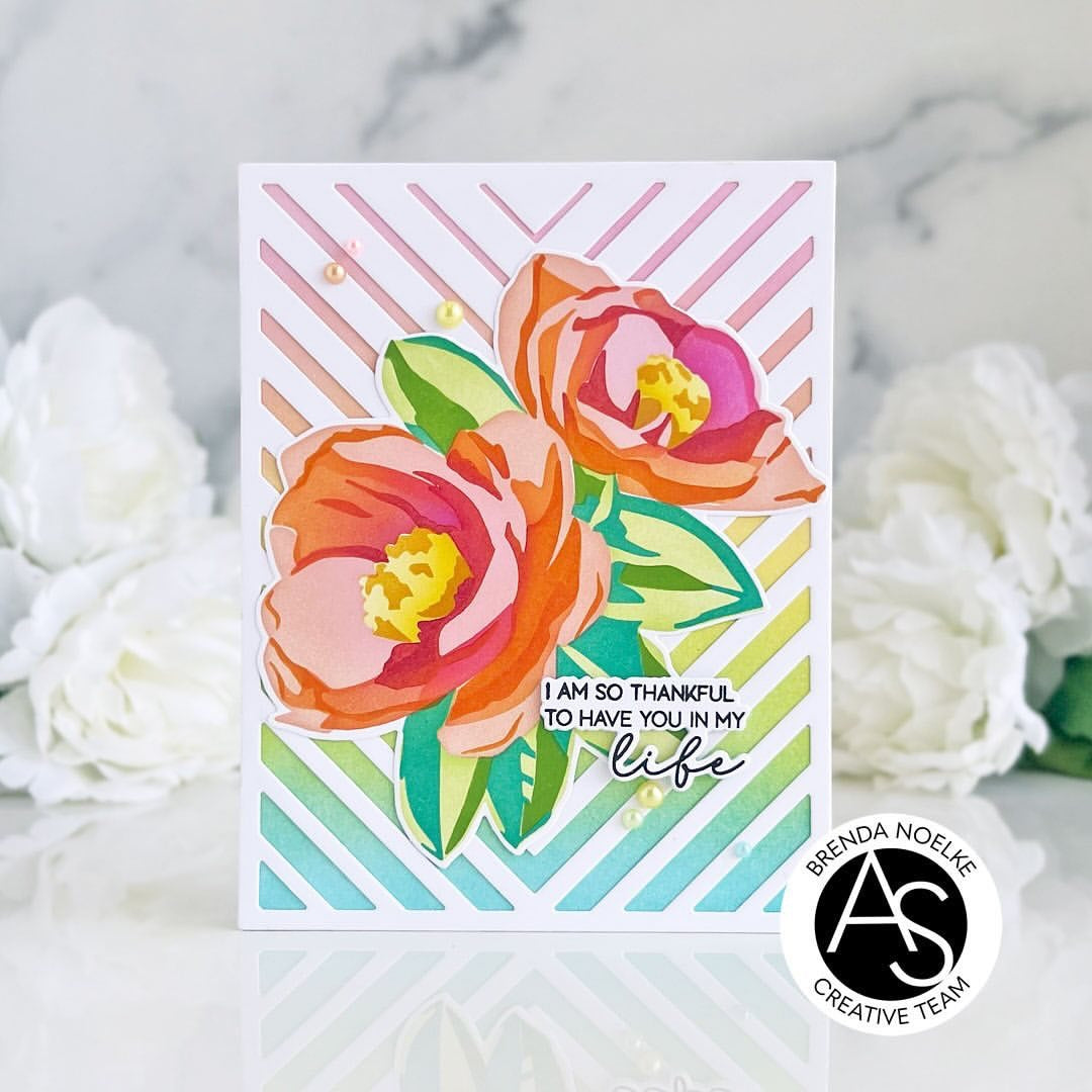 Heartfelt Blooms Stencil Set