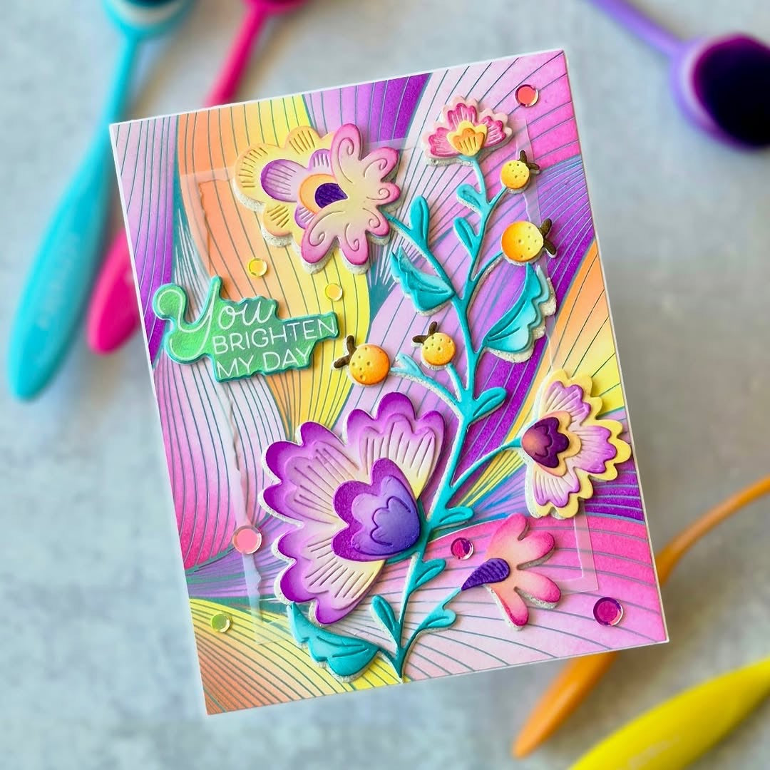 Mysterious Petals Die Set