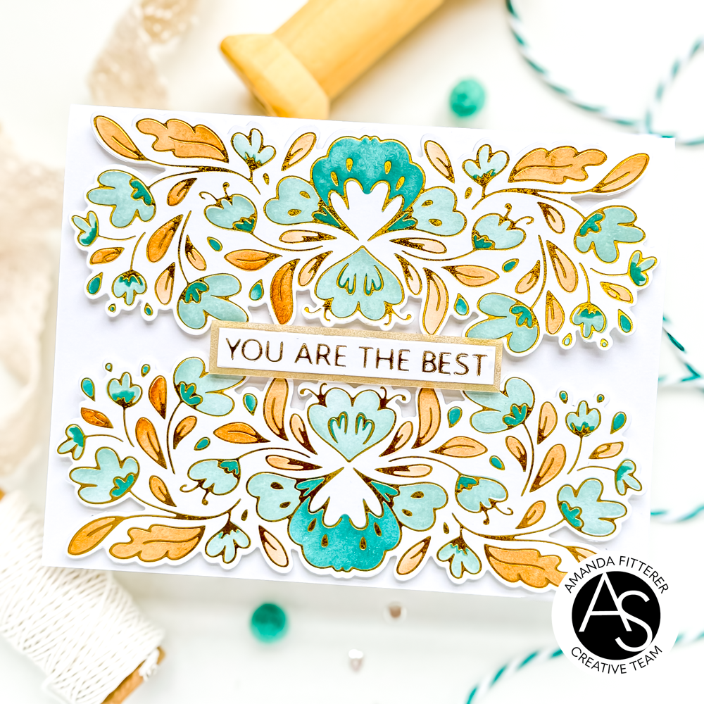 Beautiful Day Hot Foil Plate
