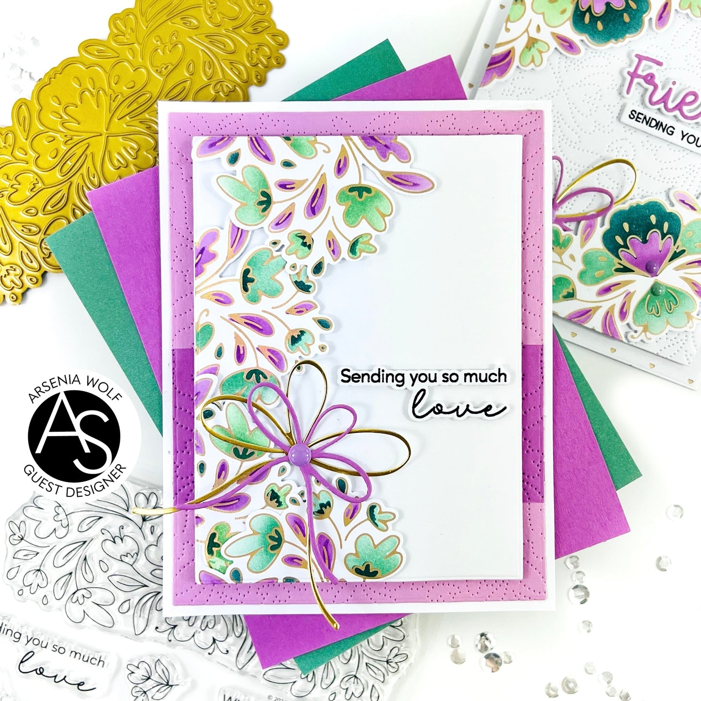 Beautiful Day Hot Foil Plate