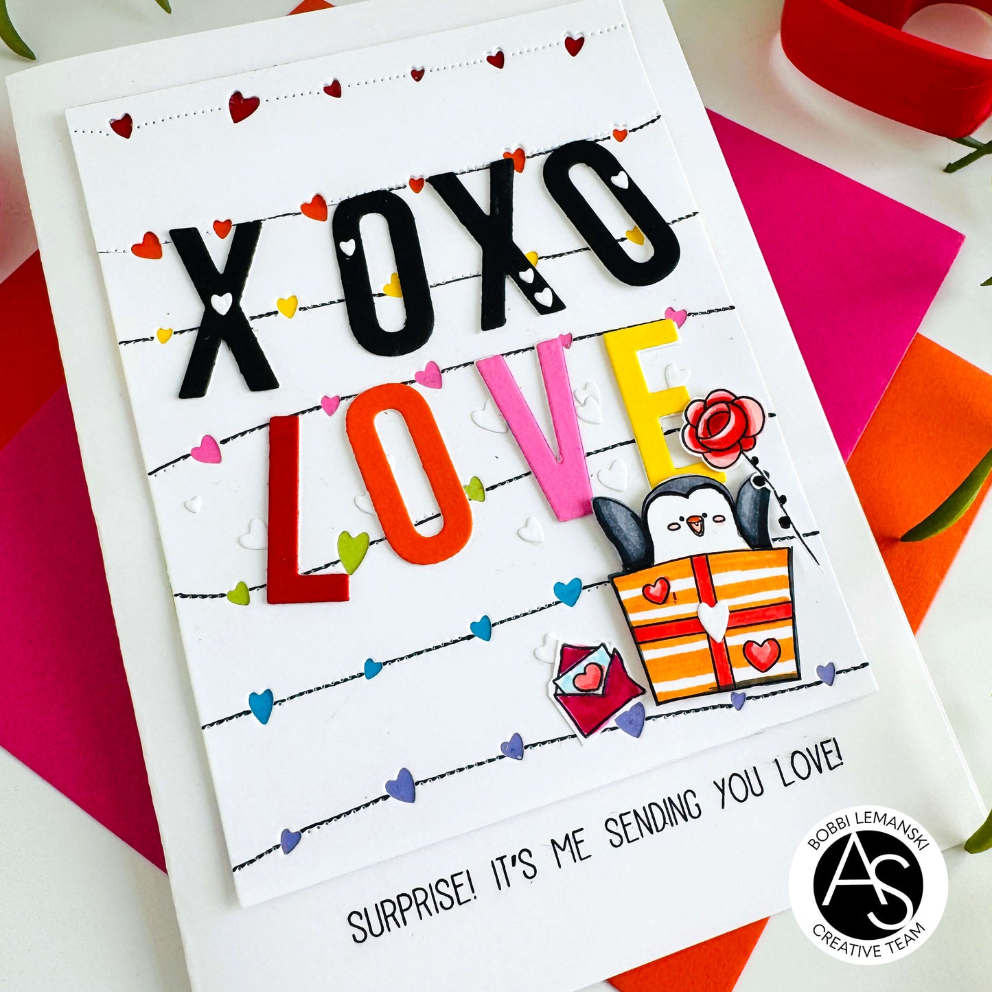 Penguin Love Die Set