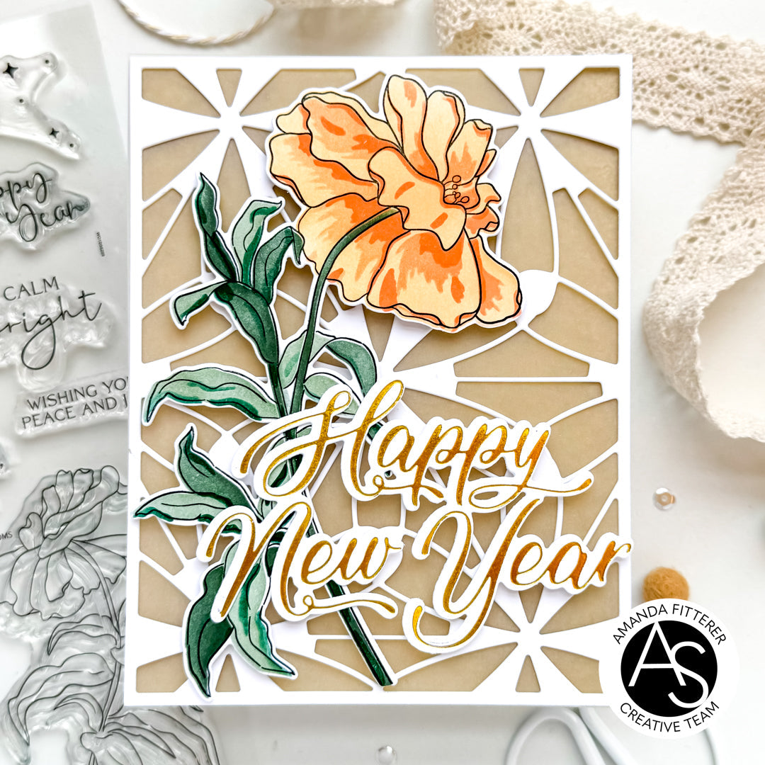 Midnight Blooms Stamp Set