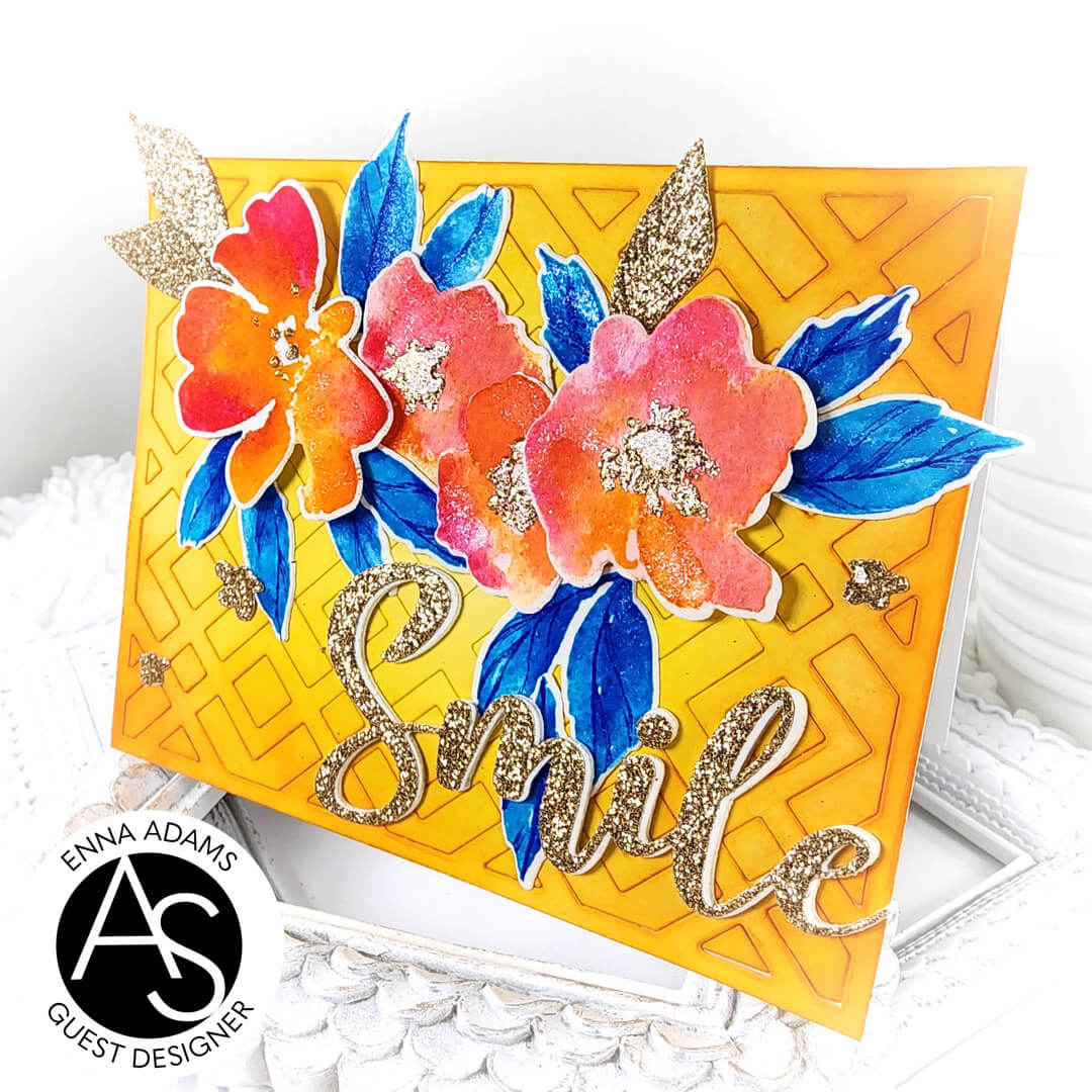 Watercolour Flowers Die Set