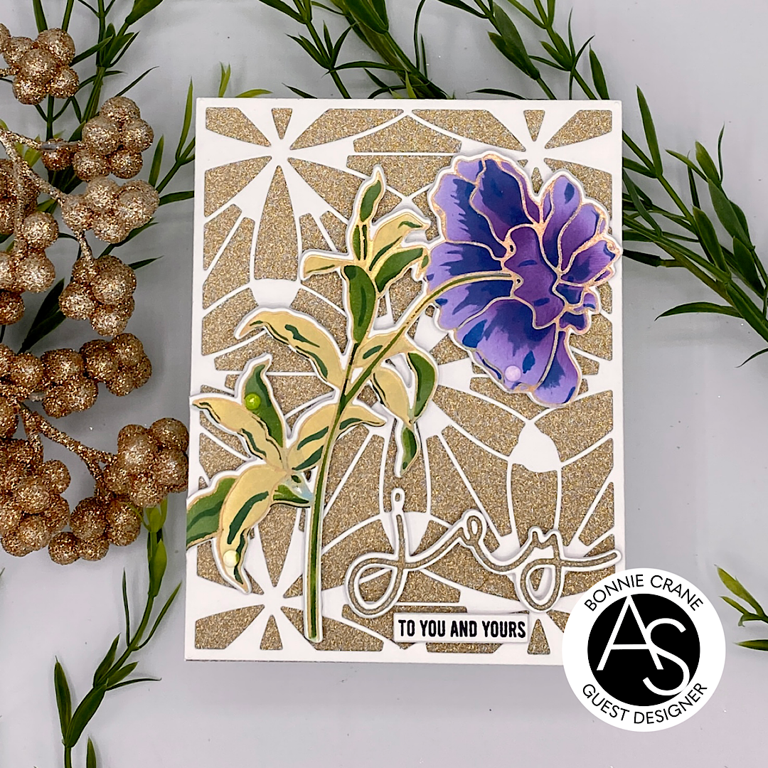 Midnight Blooms Layering Stencil Set