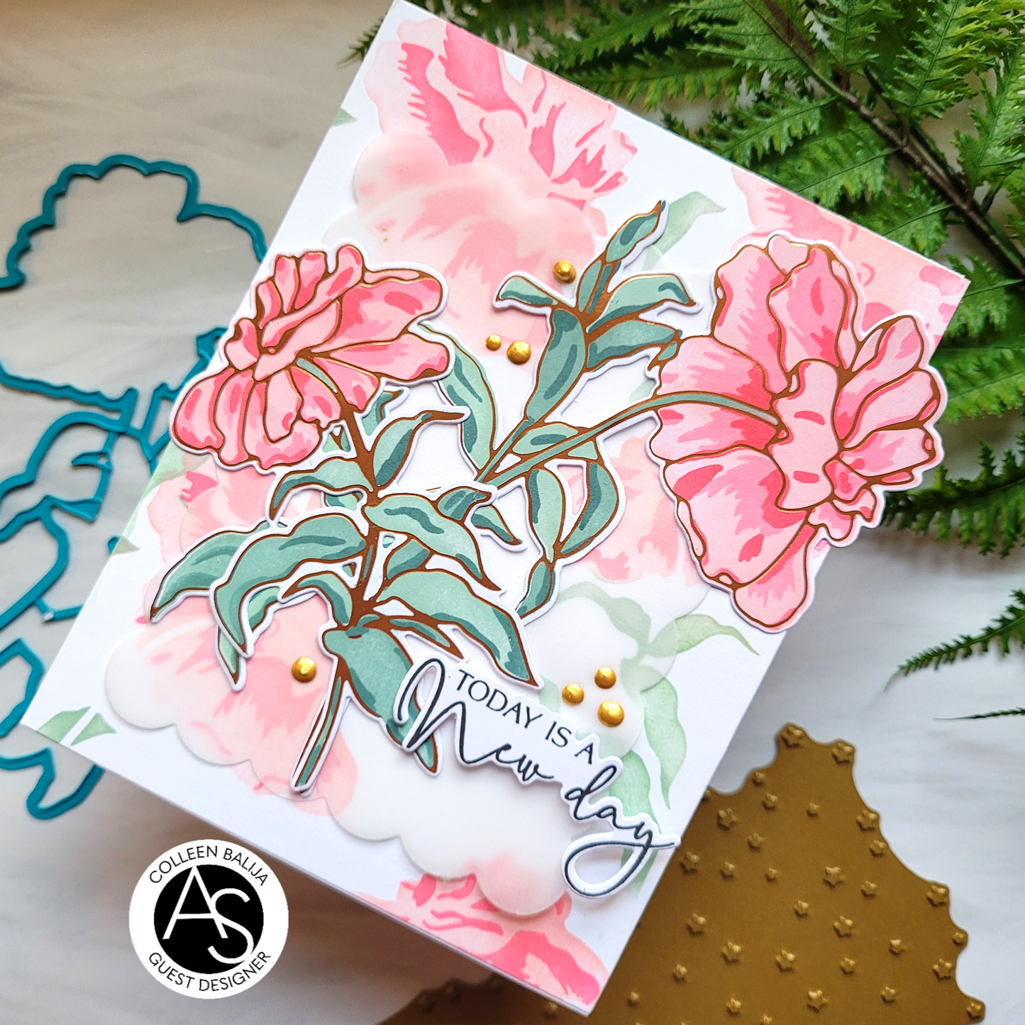 Midnight Blooms Layering Stencil Set