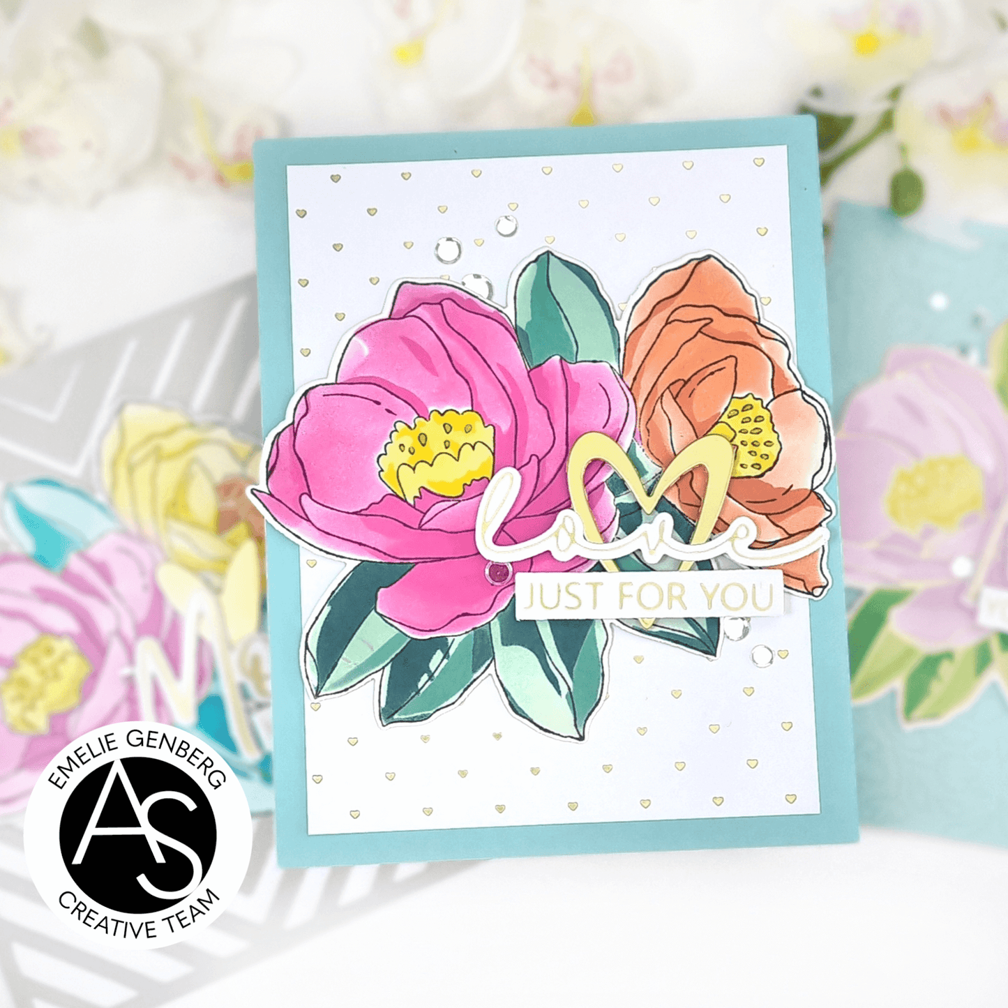 Heartfelt Blooms Stencil Set