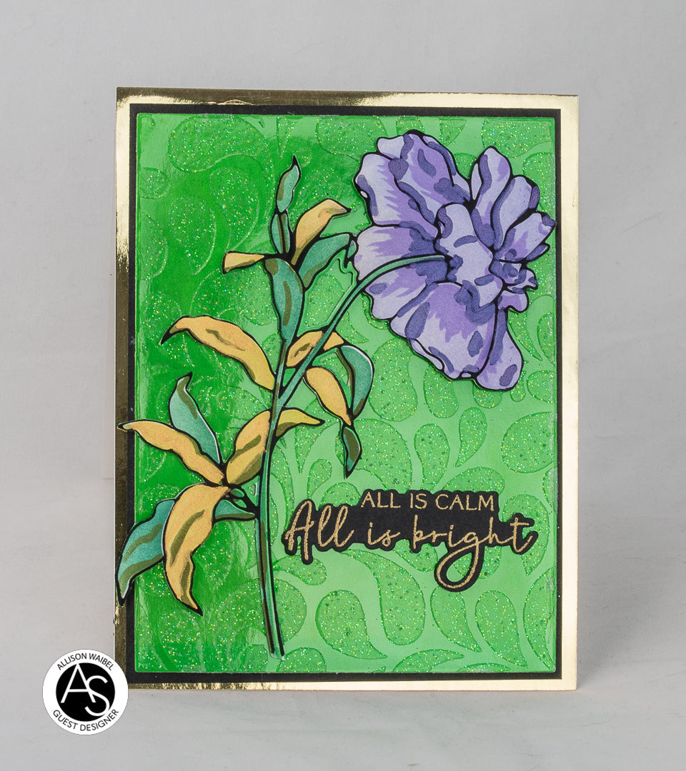 Midnight Blooms Layering Stencil Set