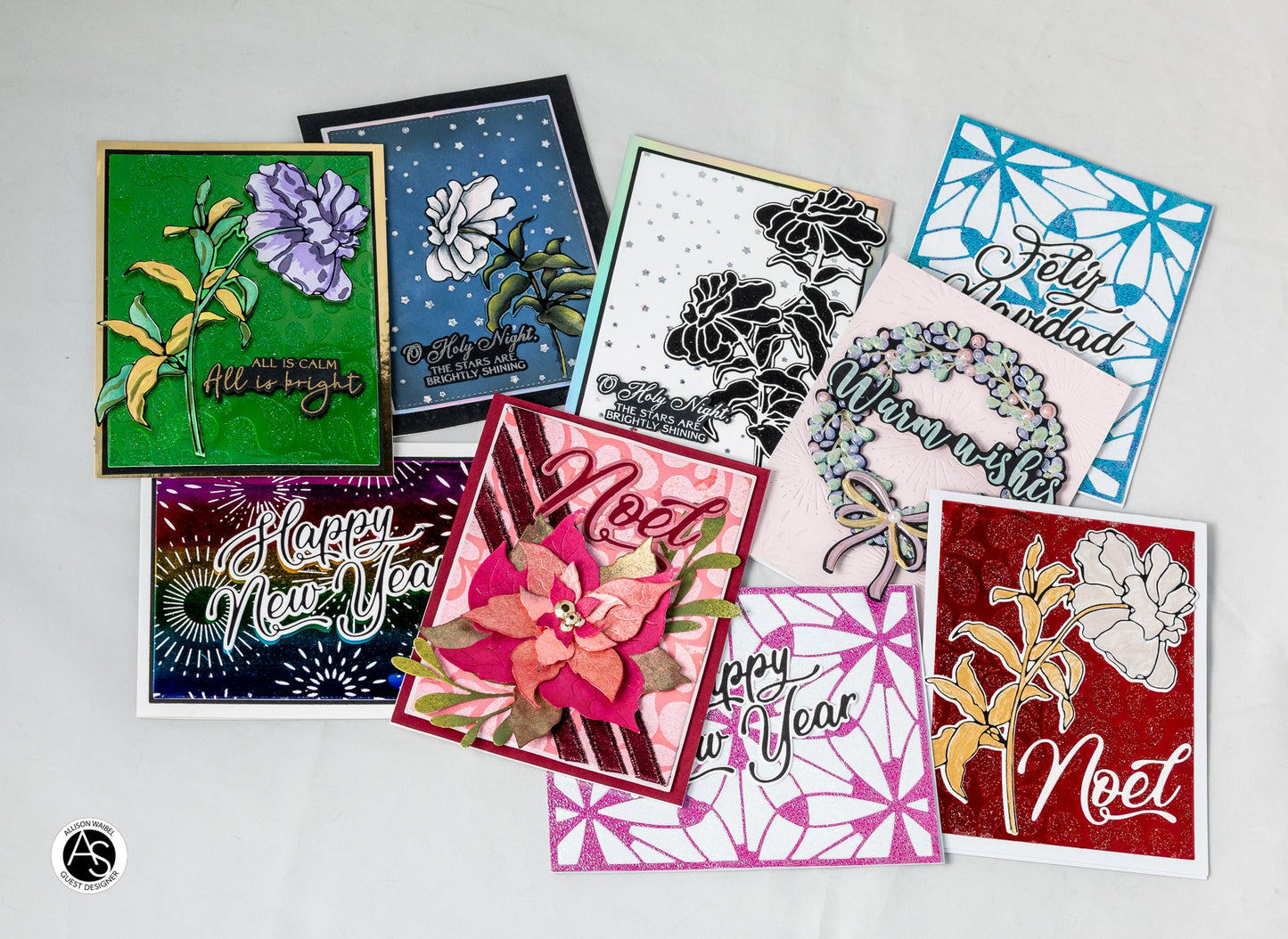 Midnight Blooms Stamp Set