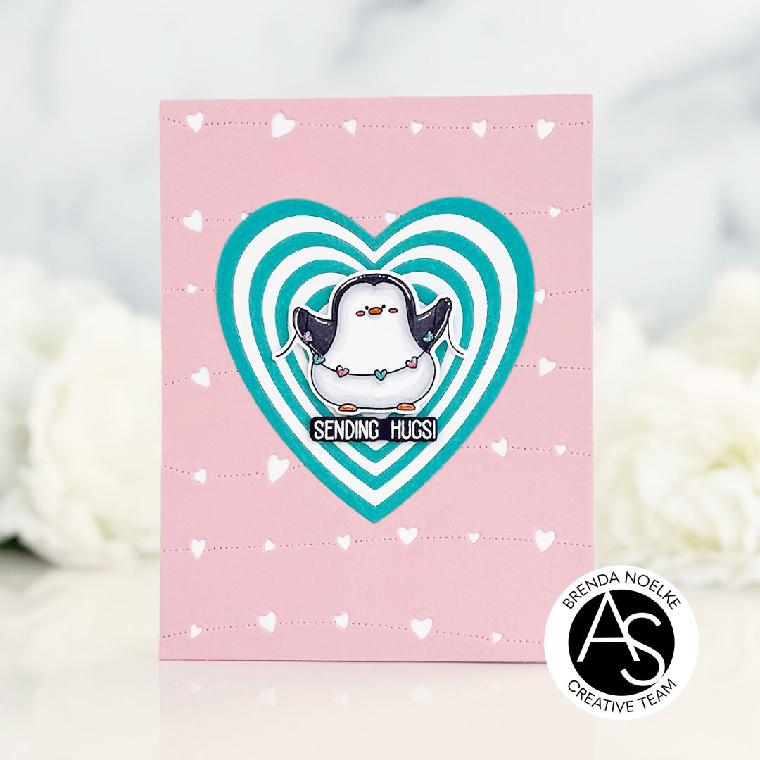 Heart Garland Cover Die