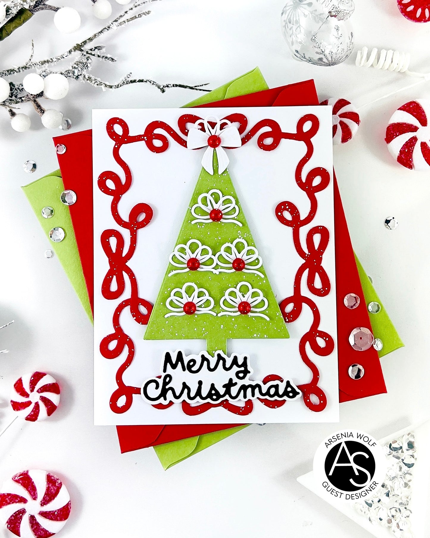 Build-a-Bow Christmas Tree Die Set