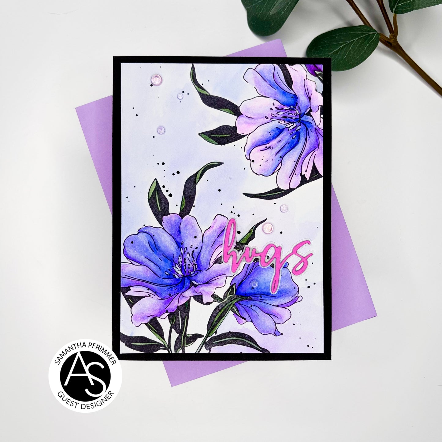 Elegant Blooms Press Plate & Die Set