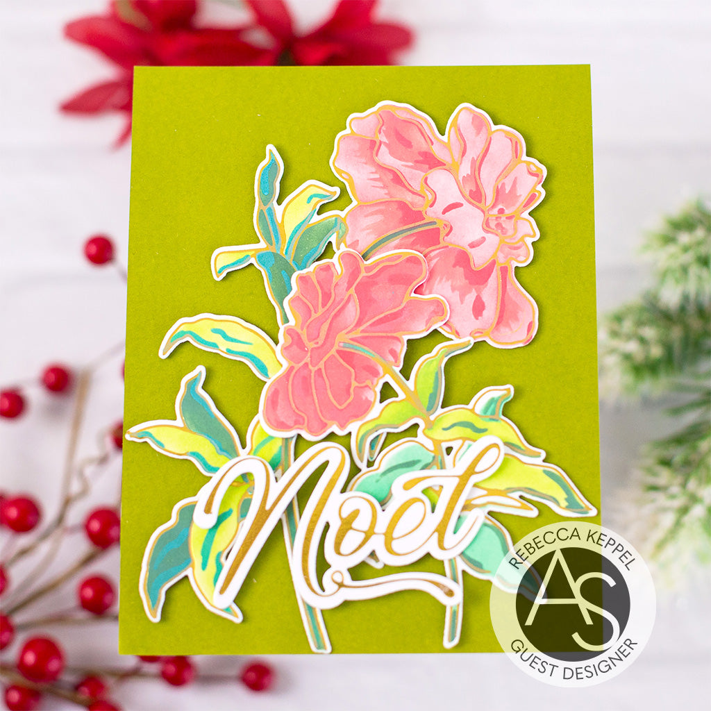 Midnight Blooms Layering Stencil Set
