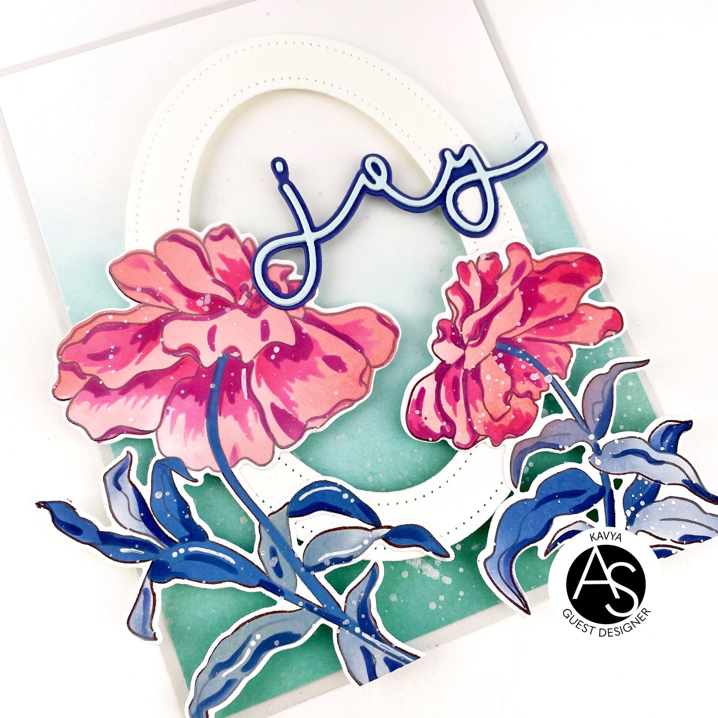 Midnight Blooms Layering Stencil Set
