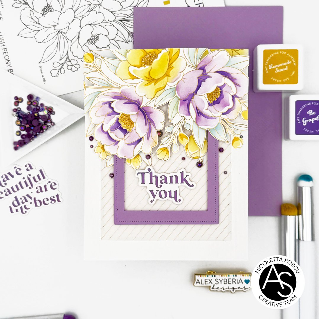 Essential Sentiments Press Plate & Die Set