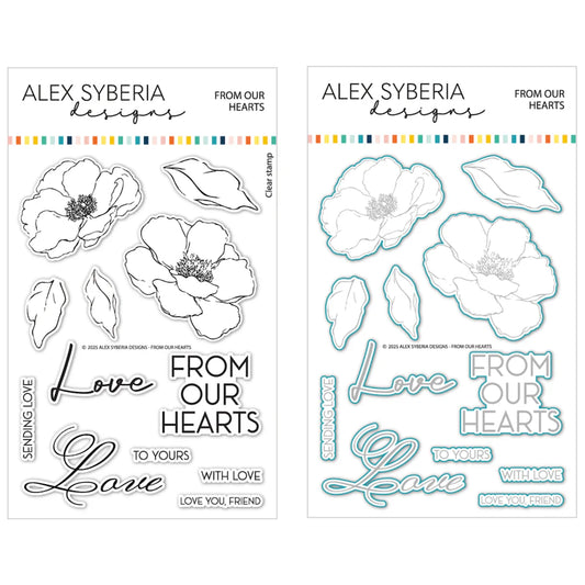 From Our Hearts Stamp & Die Bundle