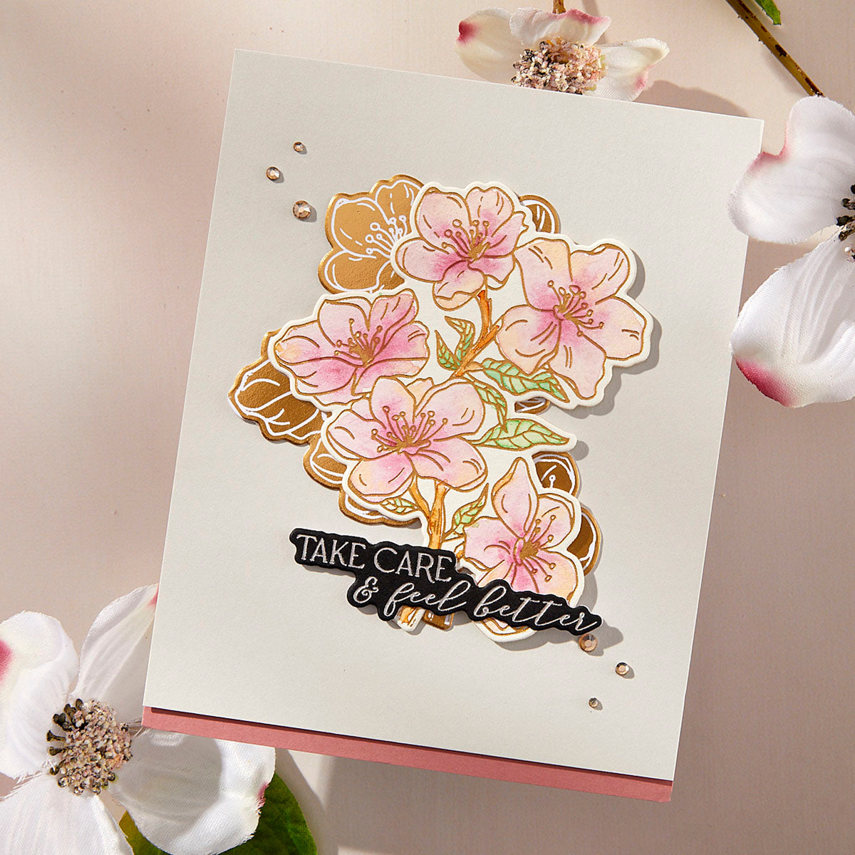 Cherry Blossoms BetterPress Plate & Die Set