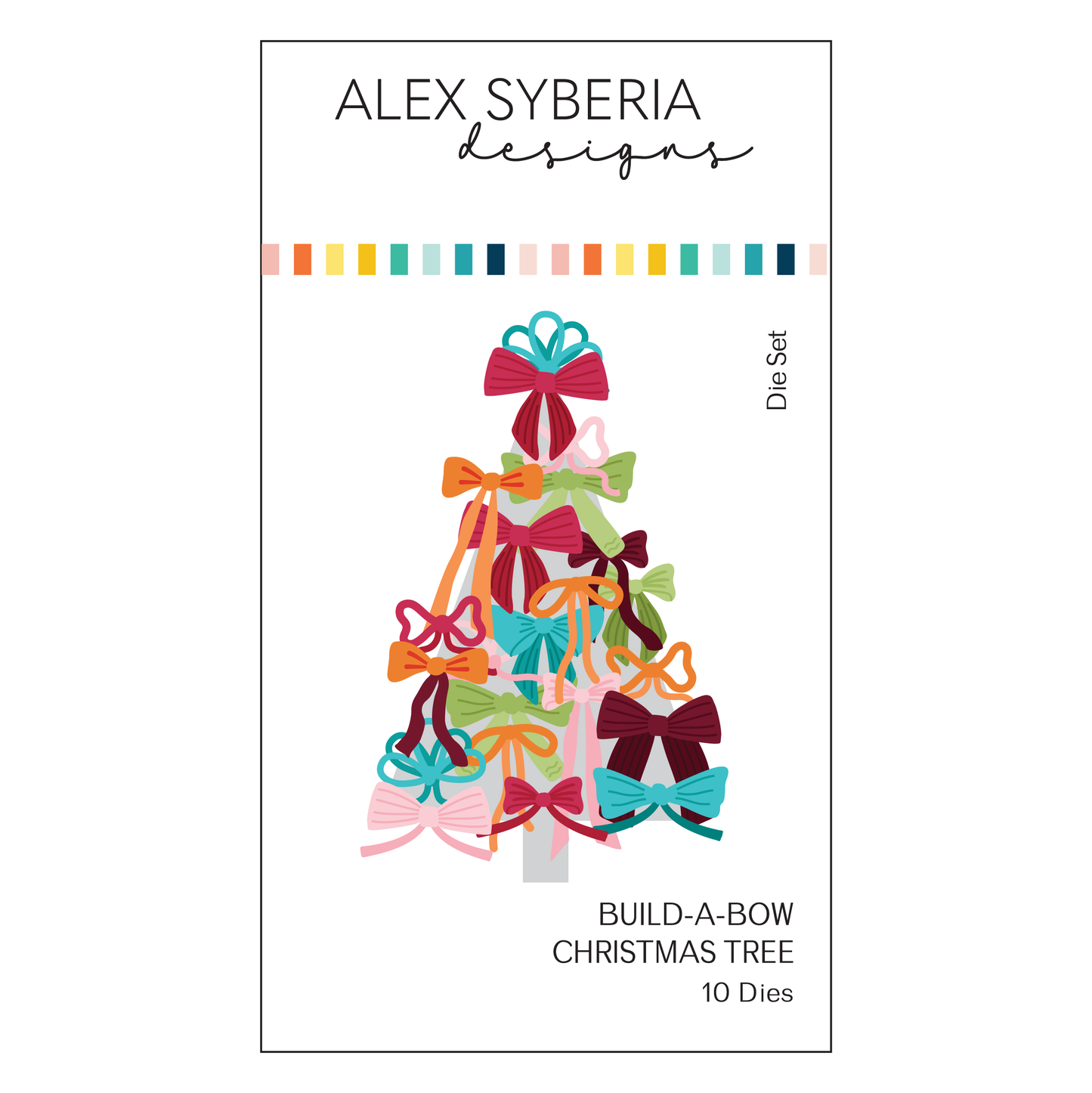 Build-a-Bow Christmas Tree Die Set