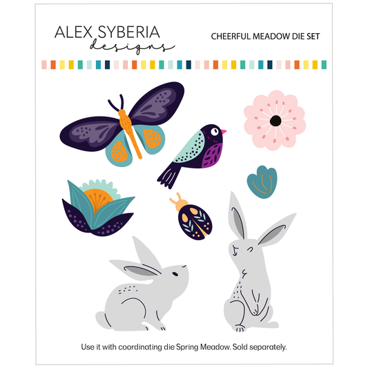 Cheerful Meadow Die Set