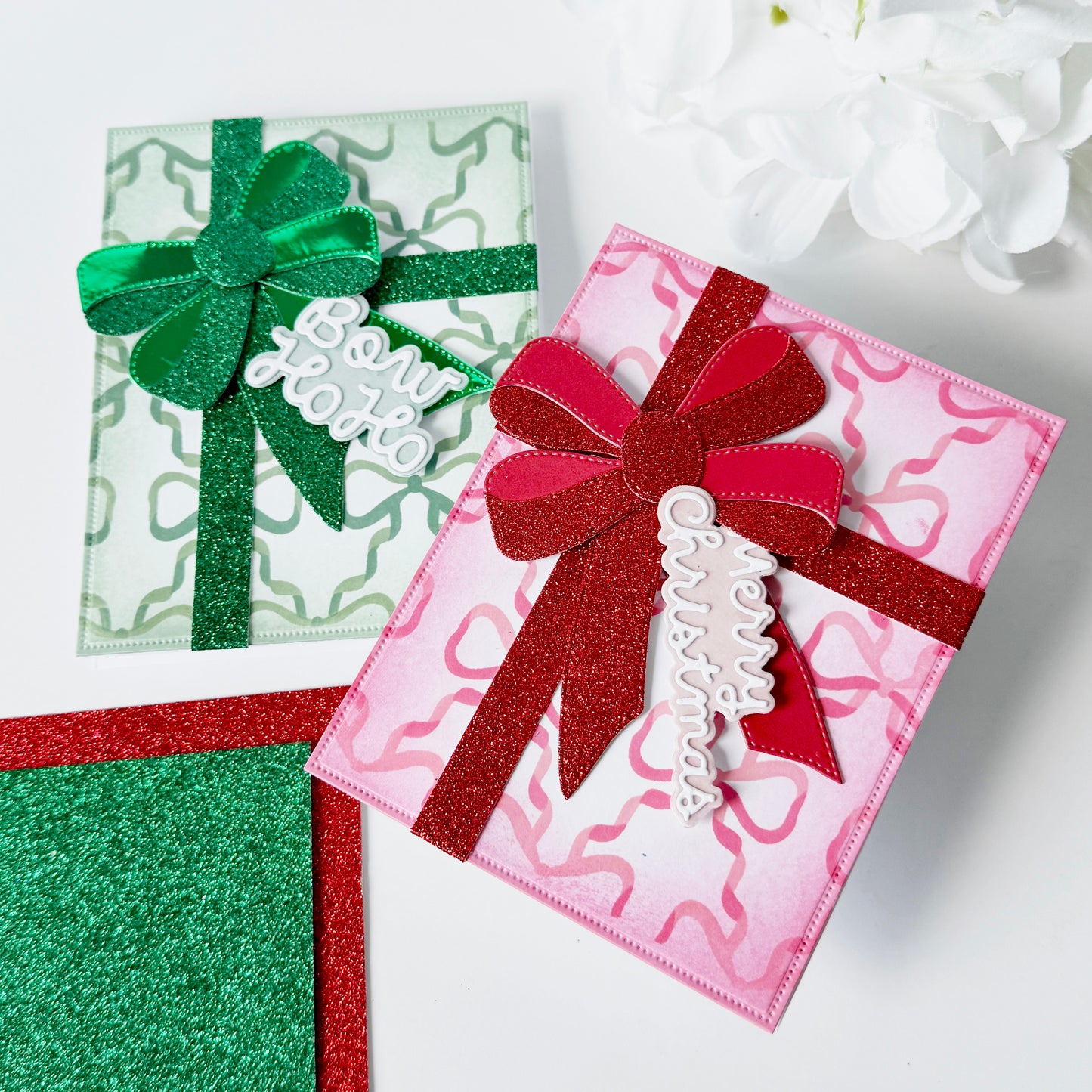 Chic Bows Stencil Set