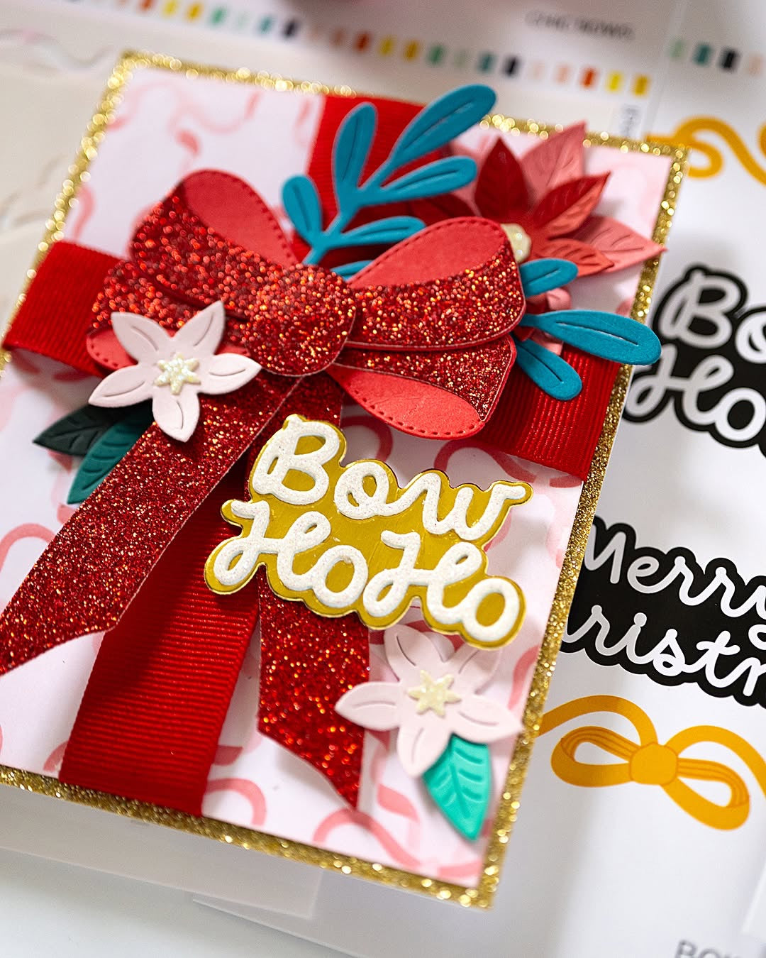 Bow Ho Ho Frame Die Set