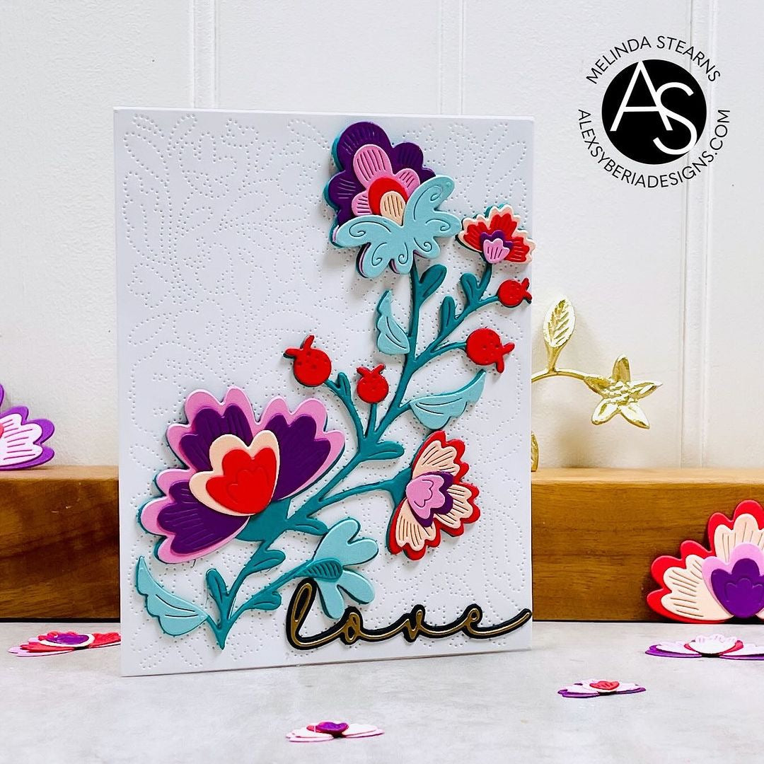 Mysterious Petals Die Set
