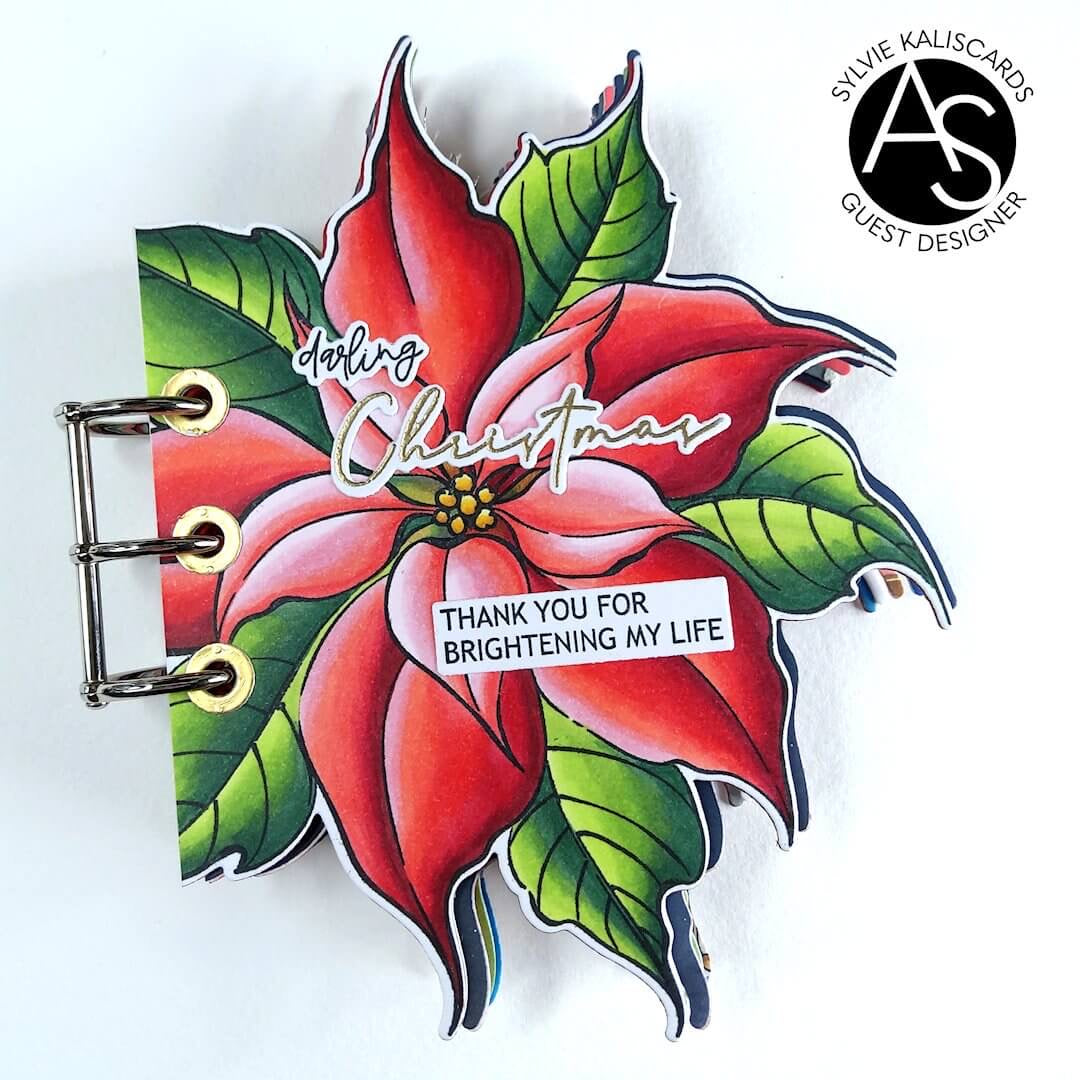 Festive Poinsettia Stamp Set