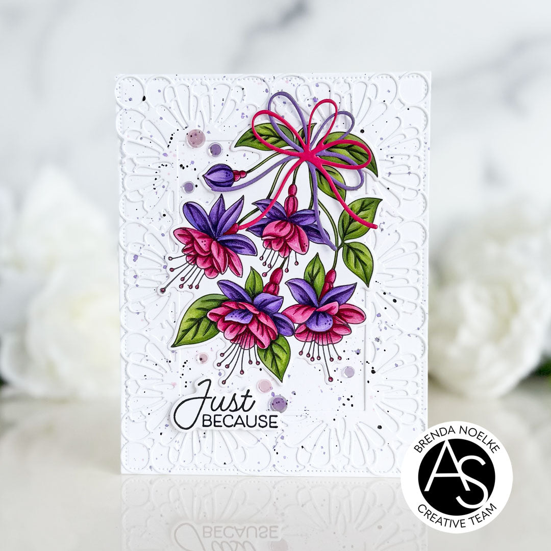 Magical Fuchsia Layered Stencil