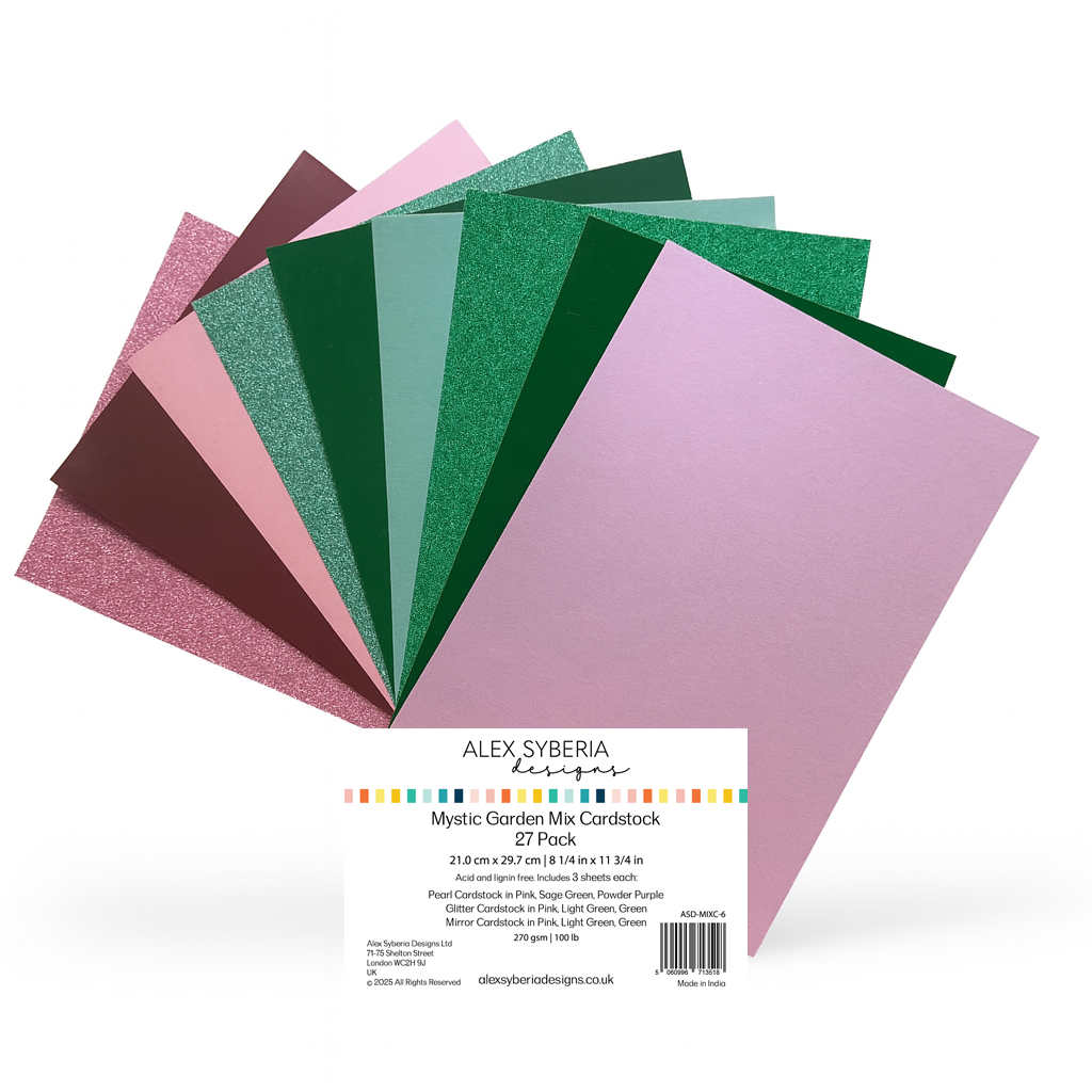 Mystic Garden Mix Cardstock 27 Pack