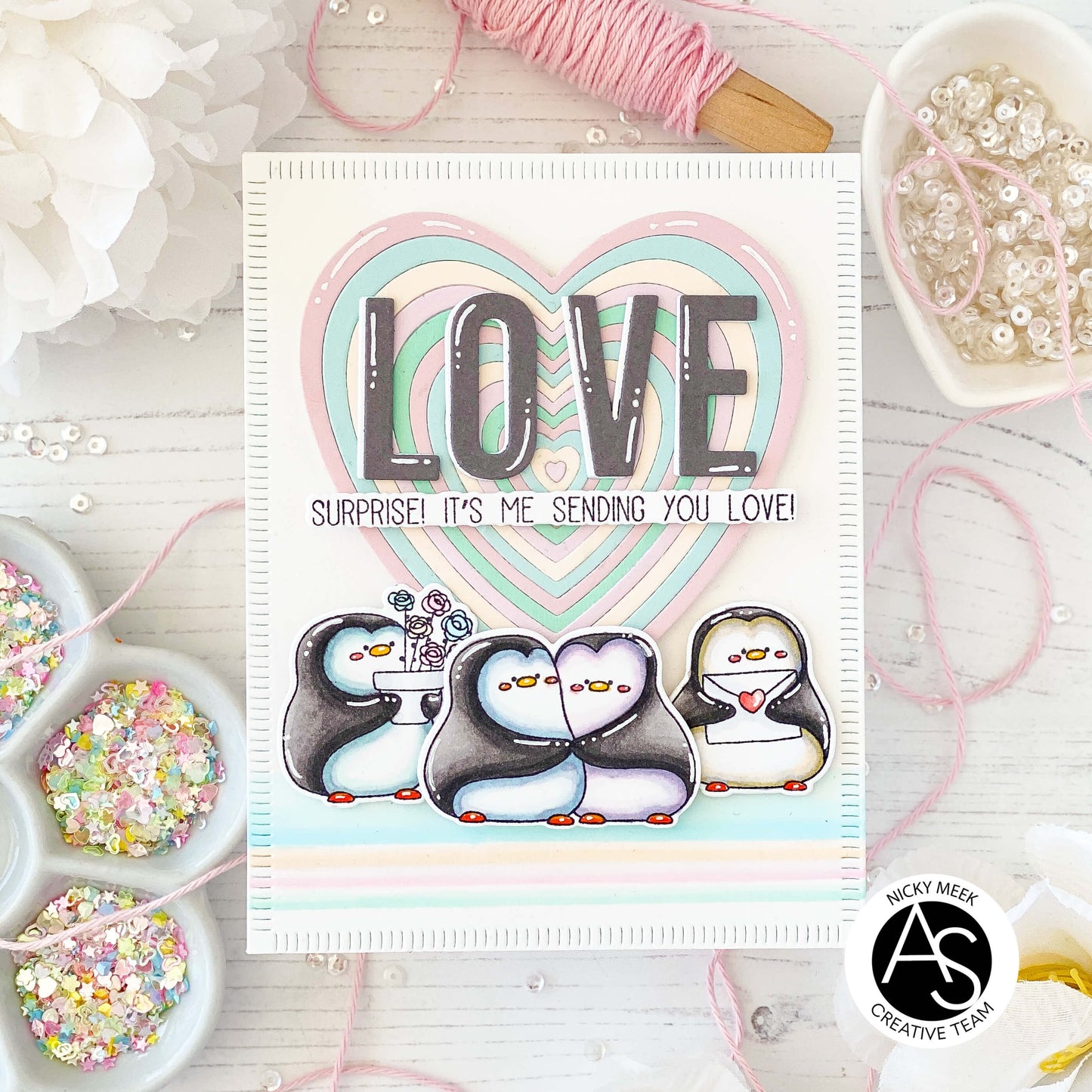 Love & XOXO Die Set
