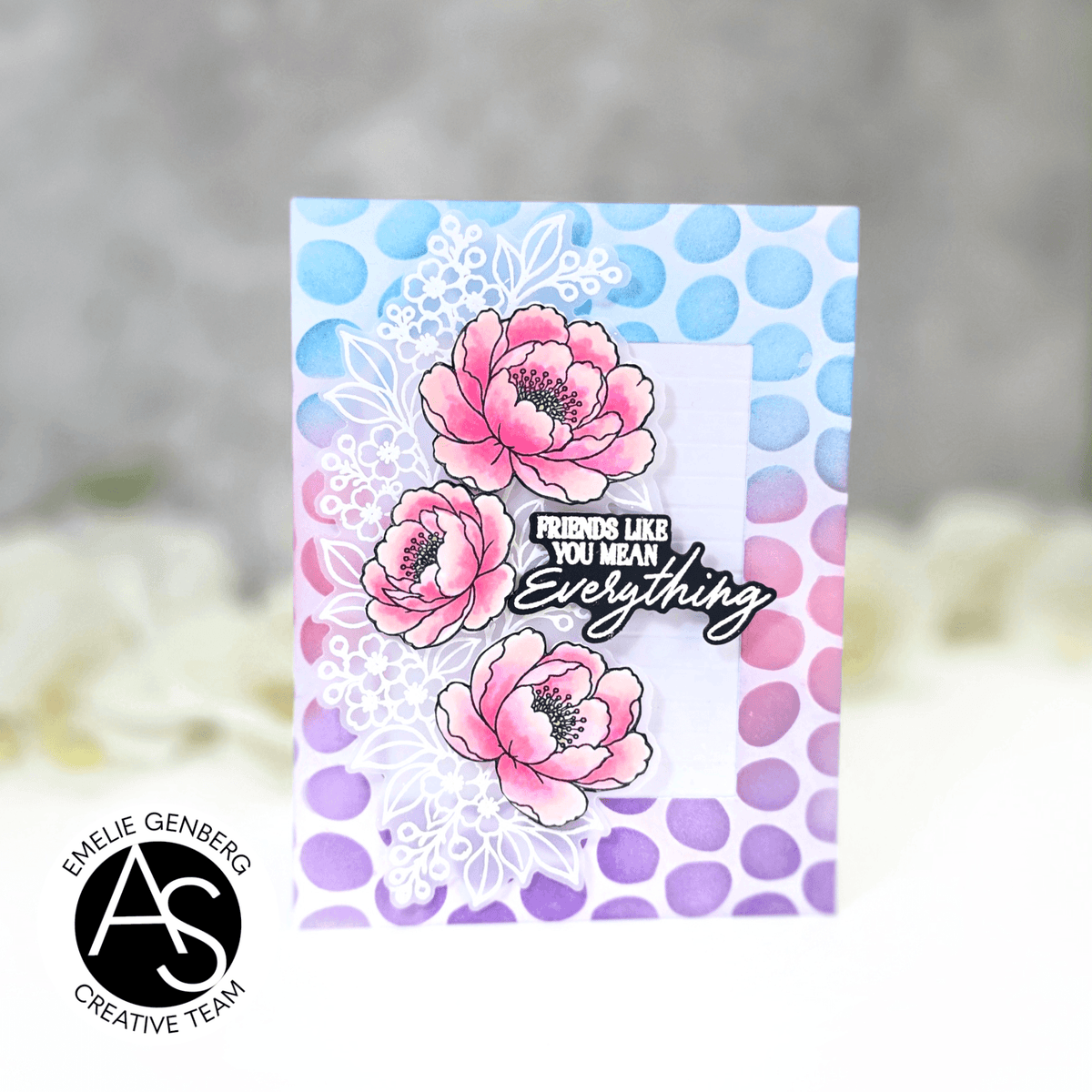 Peony Corners Die Set
