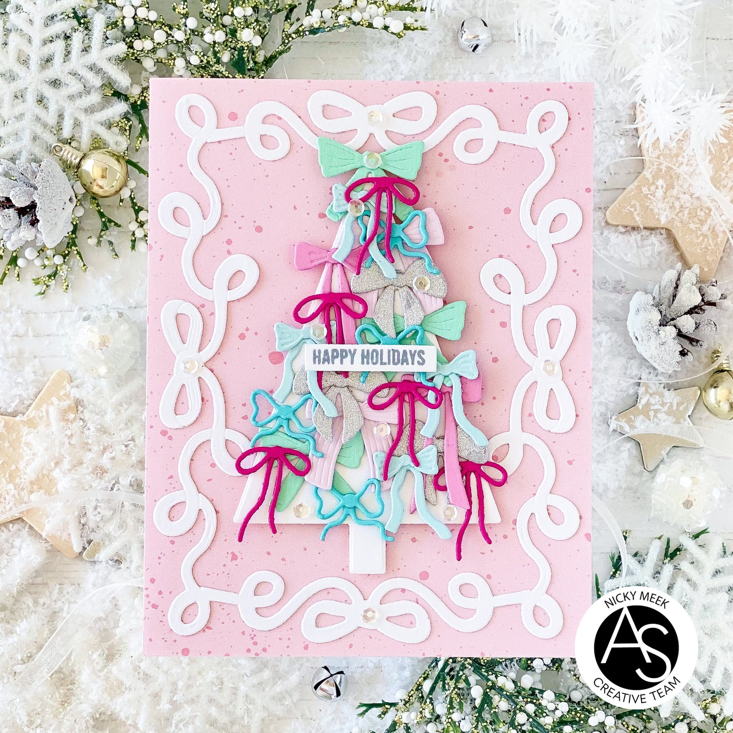 Bow Ho Ho Frame Die Set