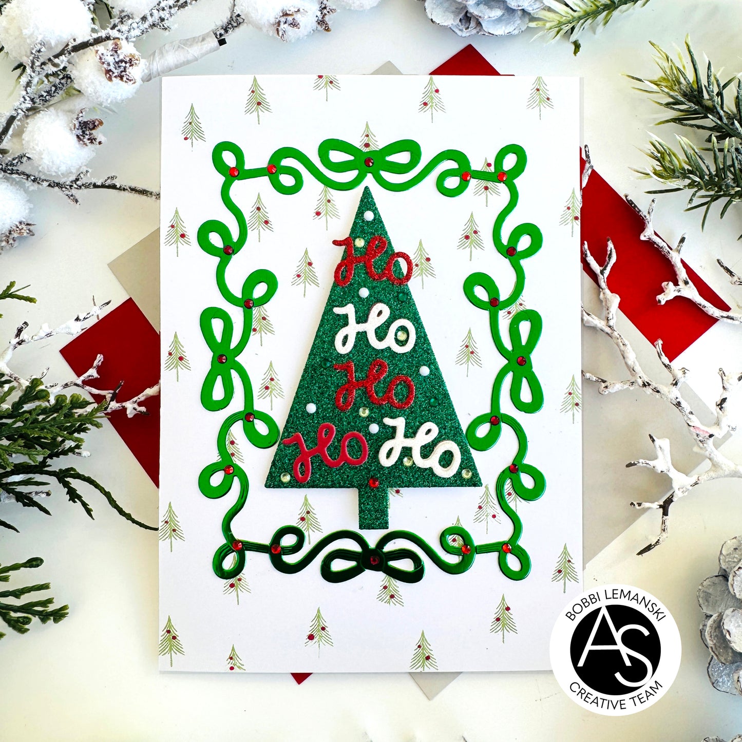 Bow Ho Ho Frame Die Set