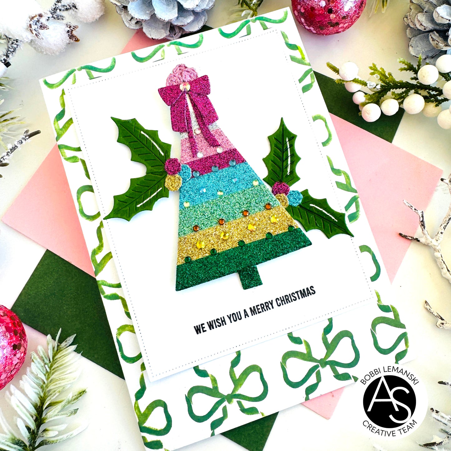 Christmas Sparkle Mix Cardstock 27 Pack