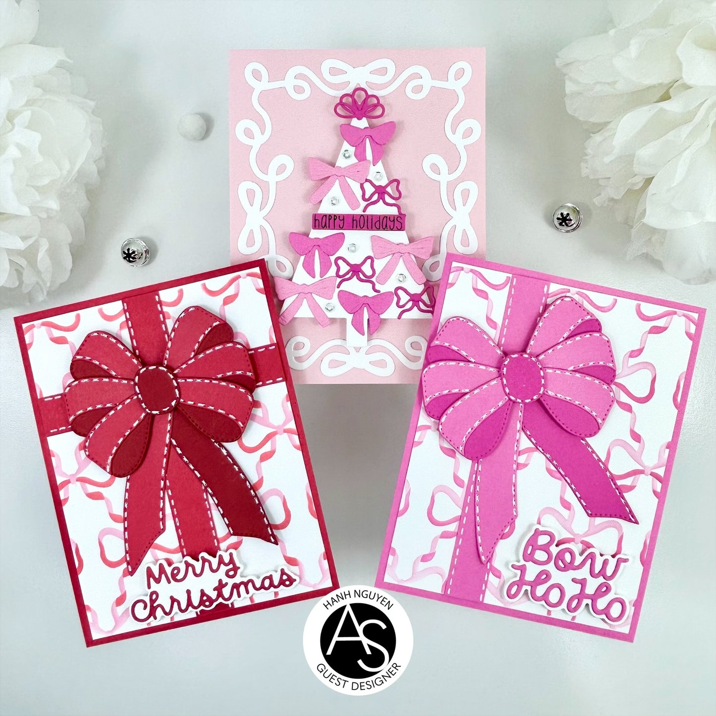 Chic Bows Stencil Set