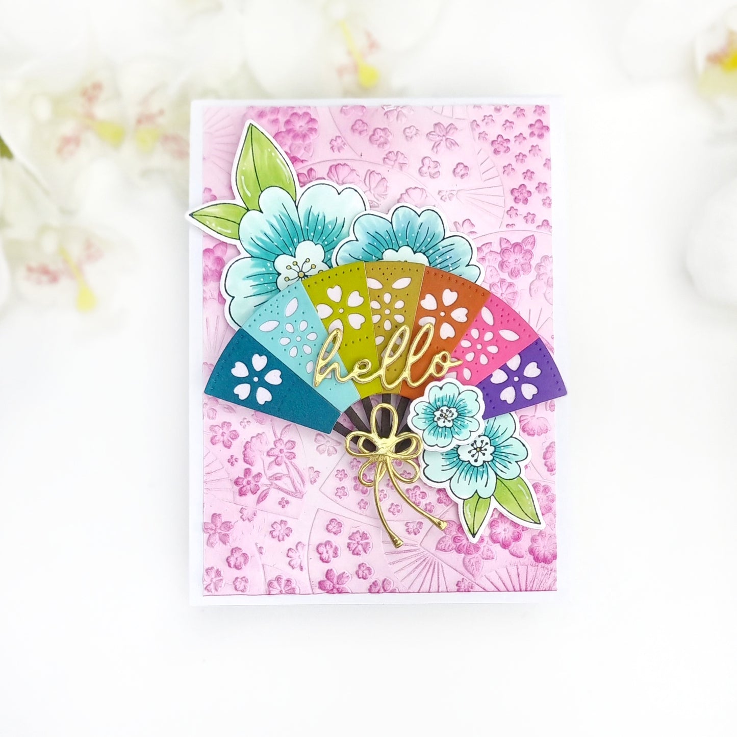Blossoms & Sentiments BetterPress Plate & Die Set