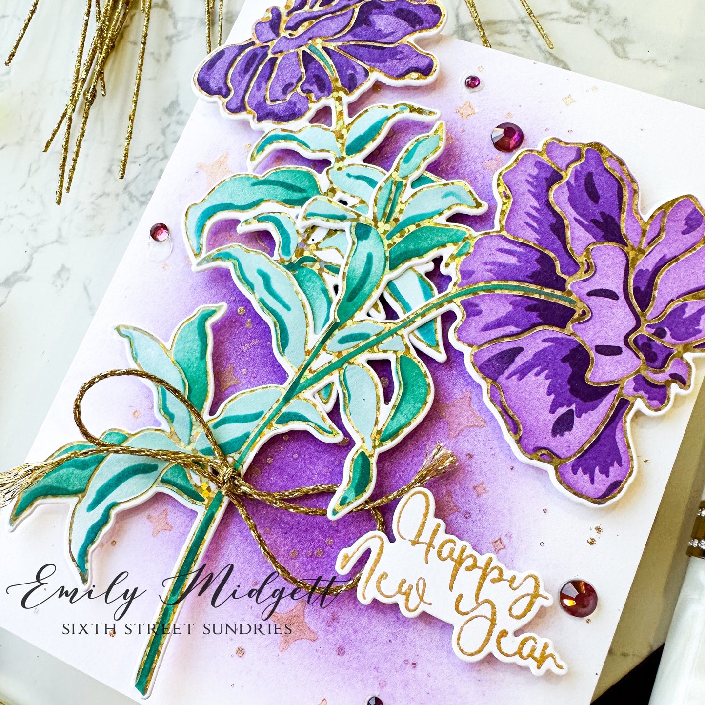 Midnight Blooms Die Set