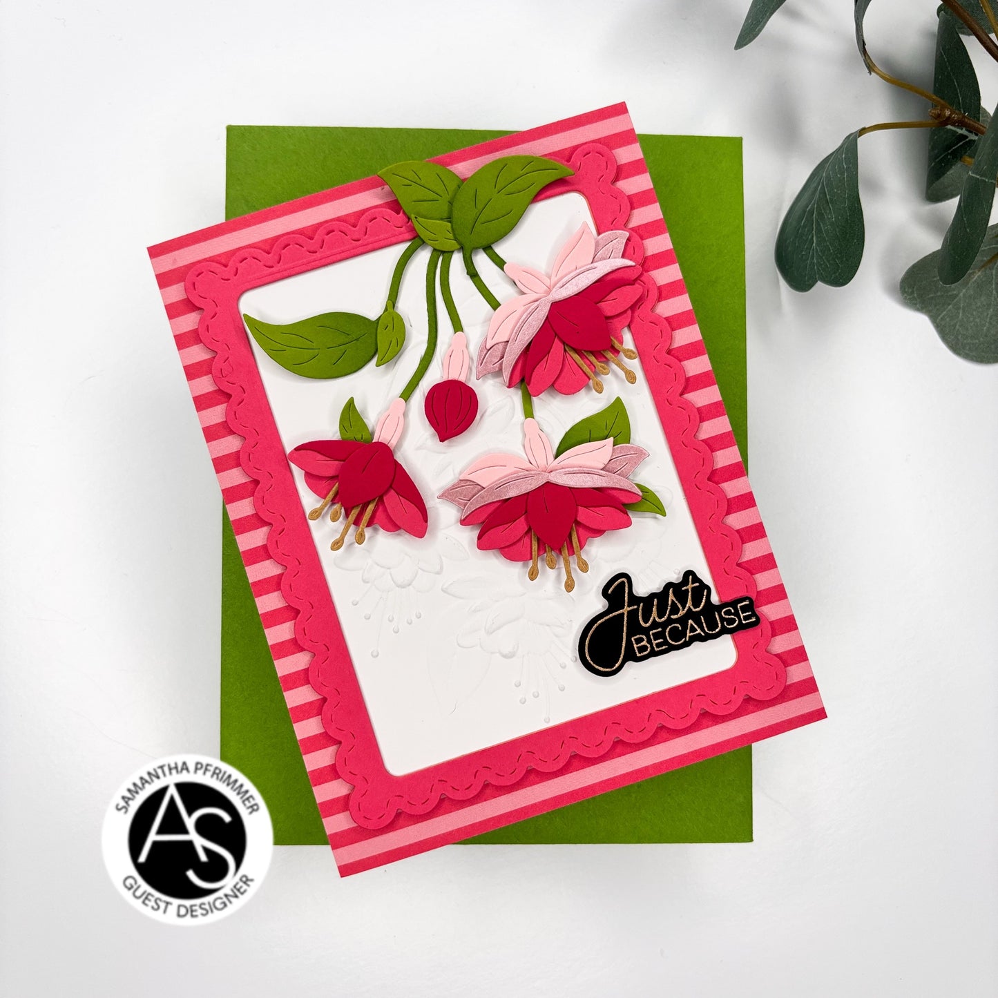 Magical Fuchsia 3D Embossing Folder