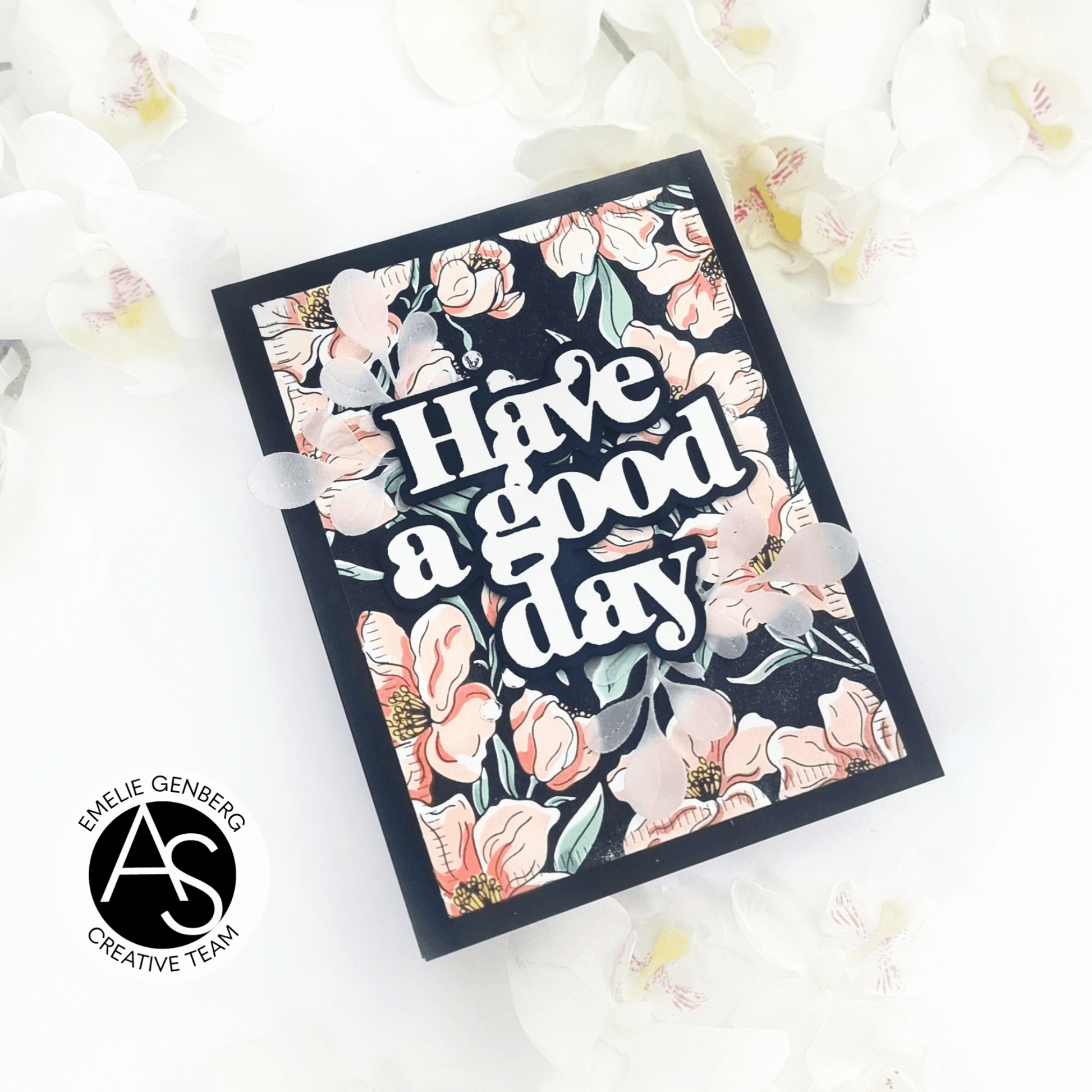 Charming Floral Background Stencil Set & Press Plate – Alex Syberia Designs, BetterPress System compatible, die-cutting, cardmaking supplies, sentiments cardmaking, scrapbooking ideas