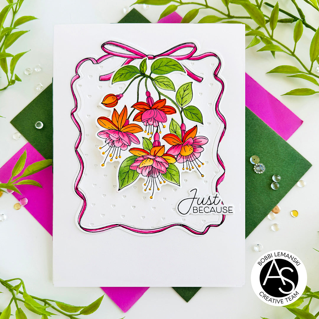 Magical Fuchsia Layered Stencil