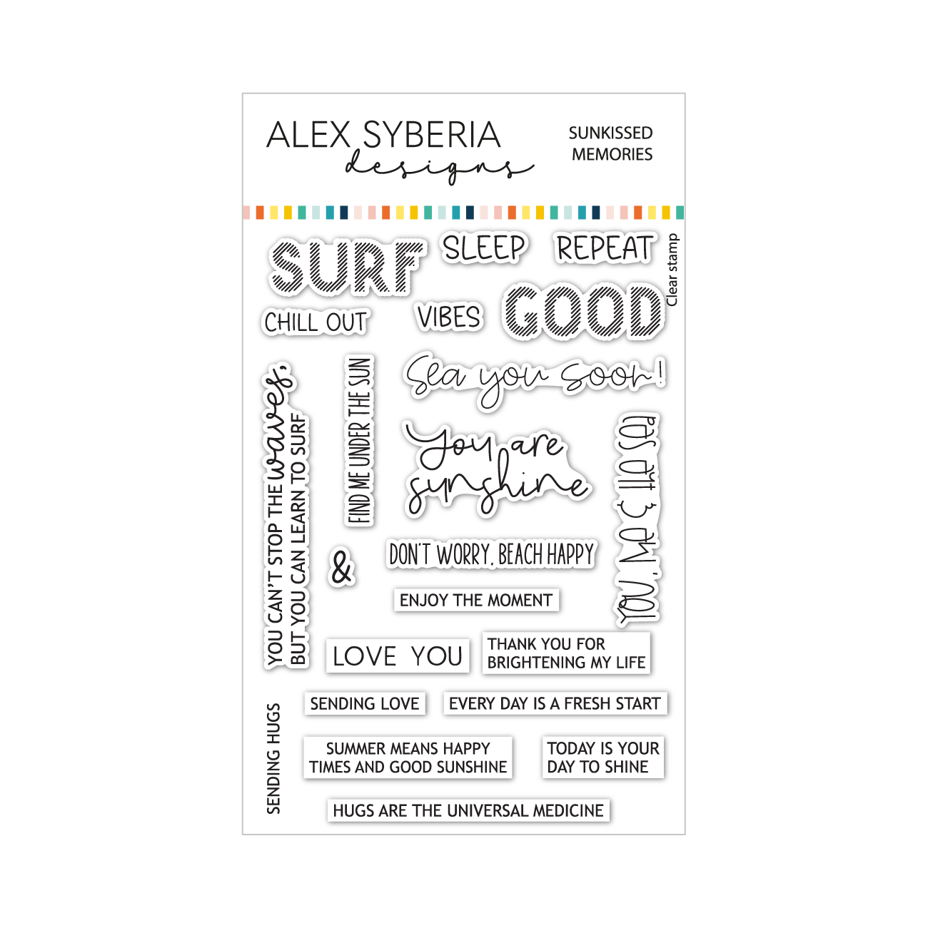 Sunkissed Memories Stamp Set