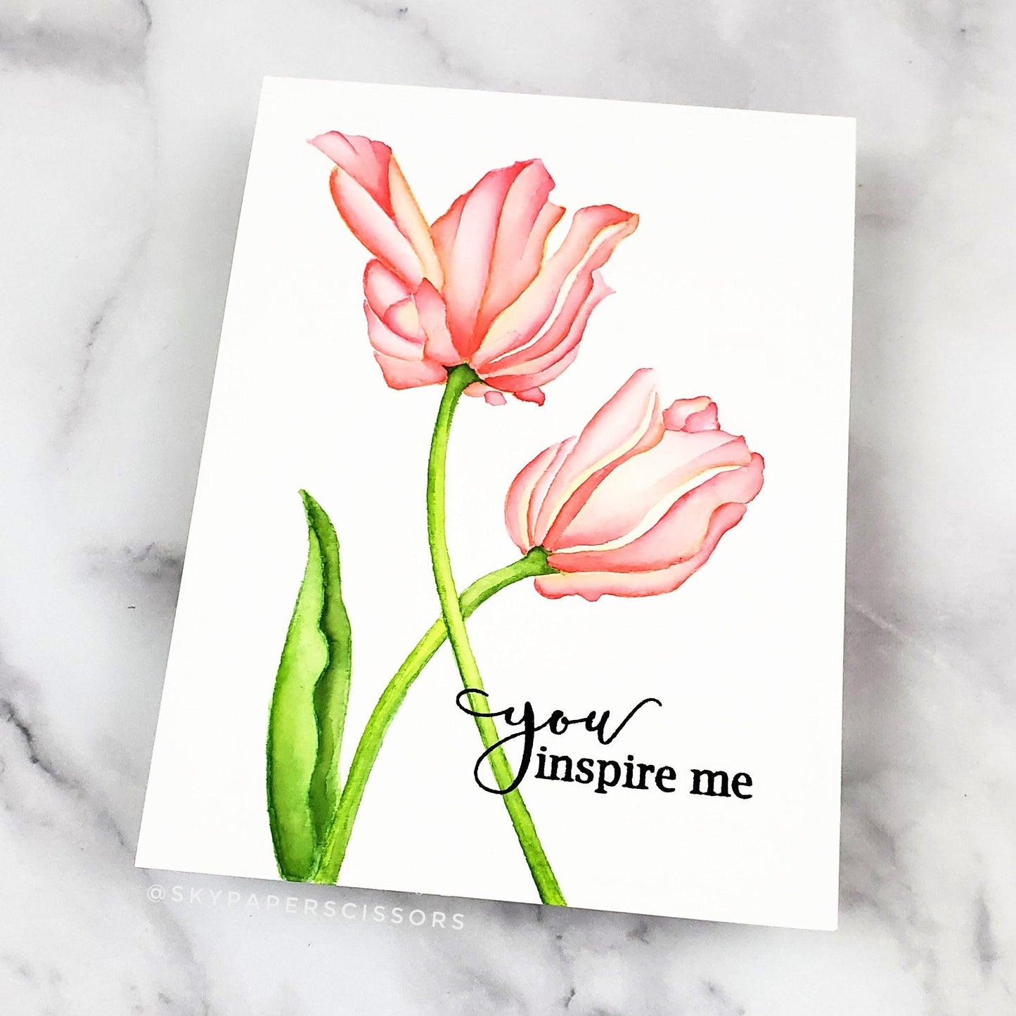 Tulips Digital Stamp Bundle - Alex Syberia Designs