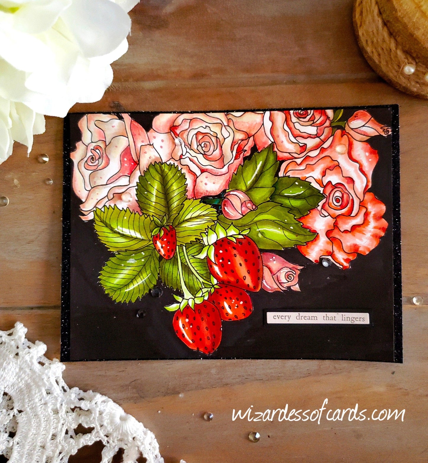 Handpicked Bouquet Digital Stamp - Alex Syberia Designs