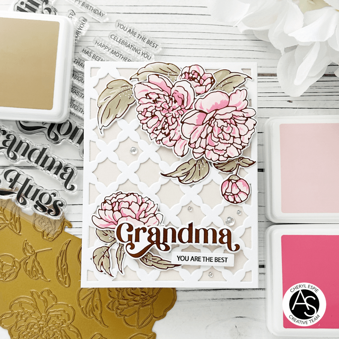 Gorgeous Peonies Hot Foil
