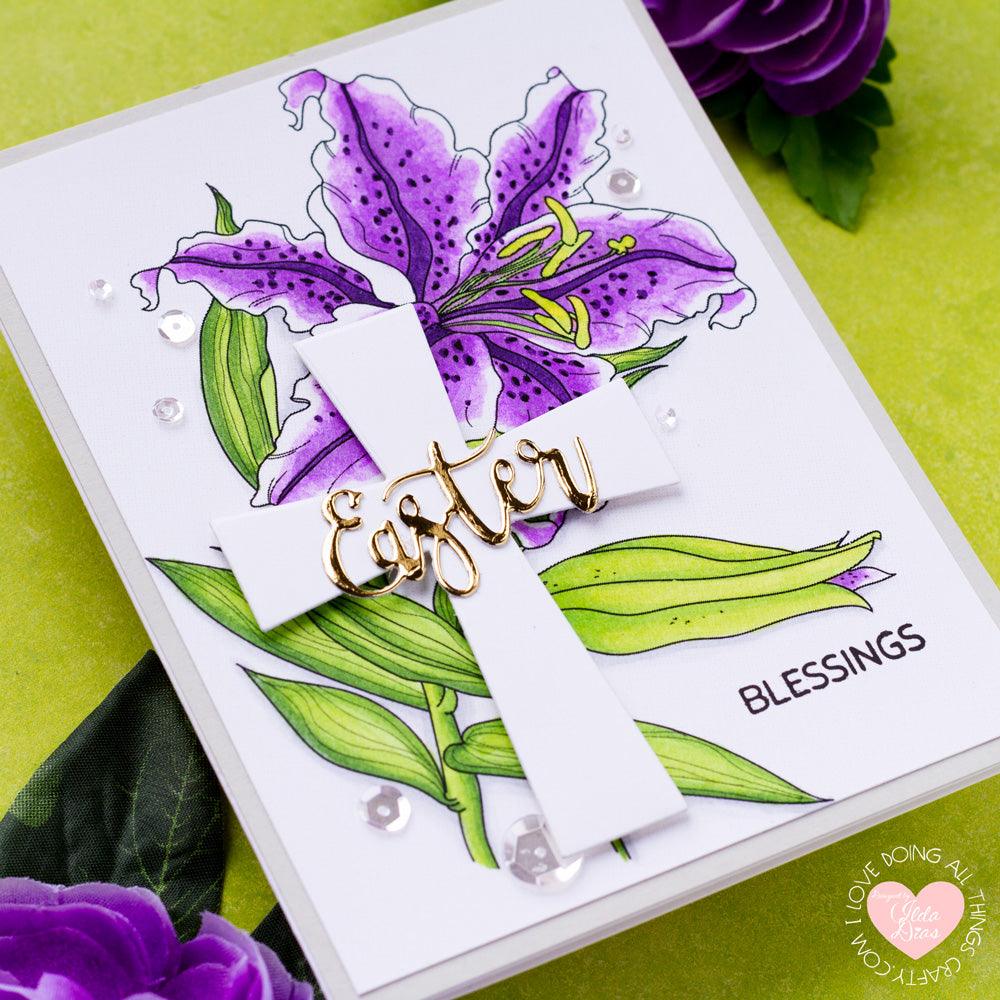Lily Digital Stamp - Alex Syberia Designs