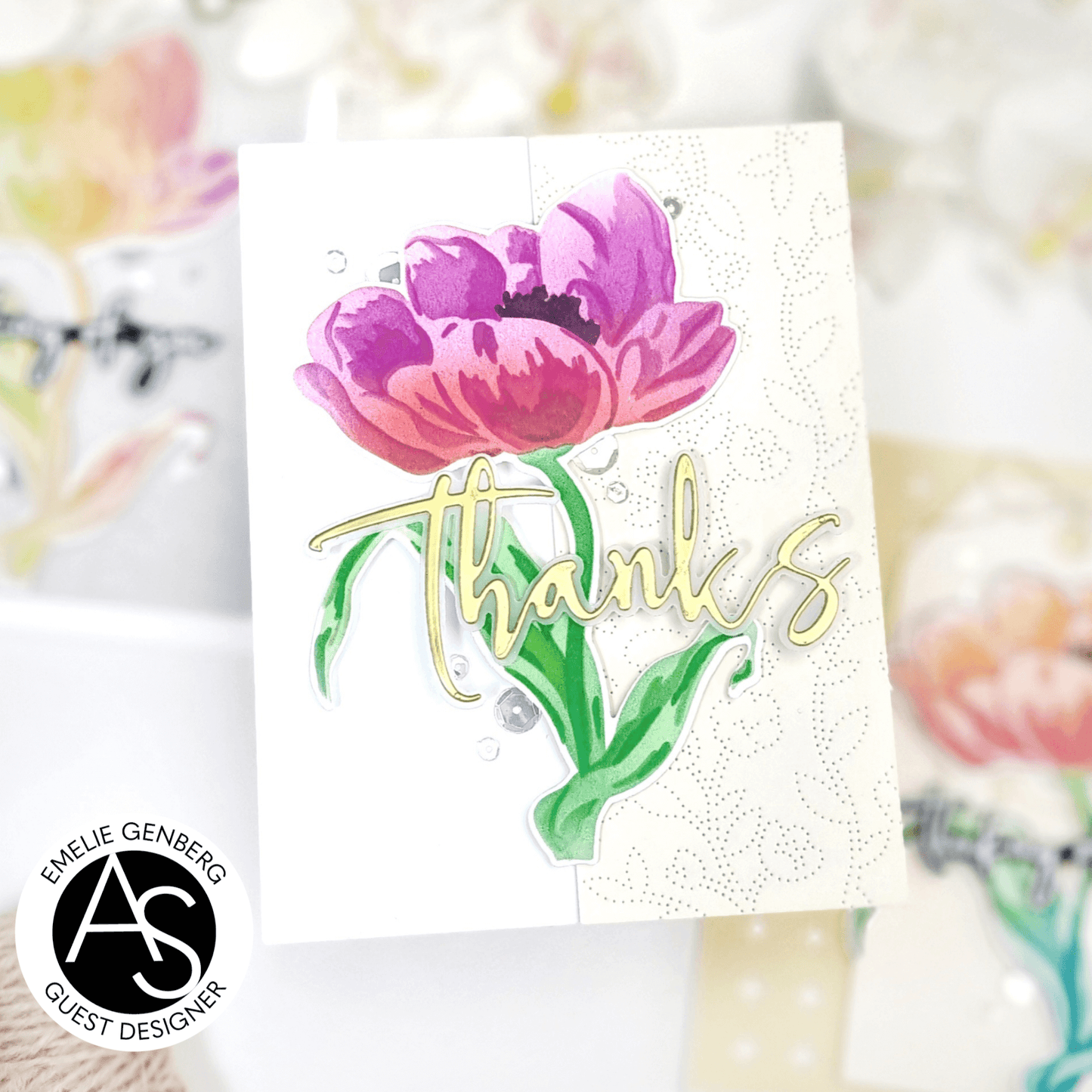 Tulips Treasure Stencil Set