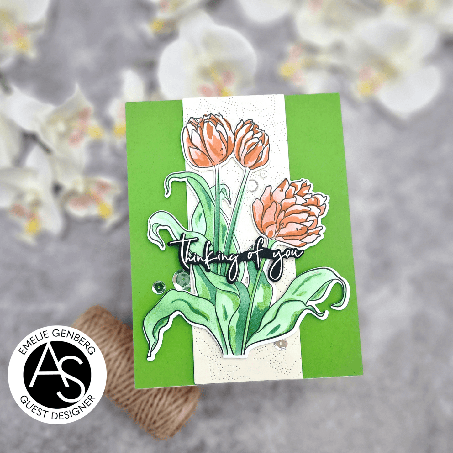 Tulips Treasure Die Set