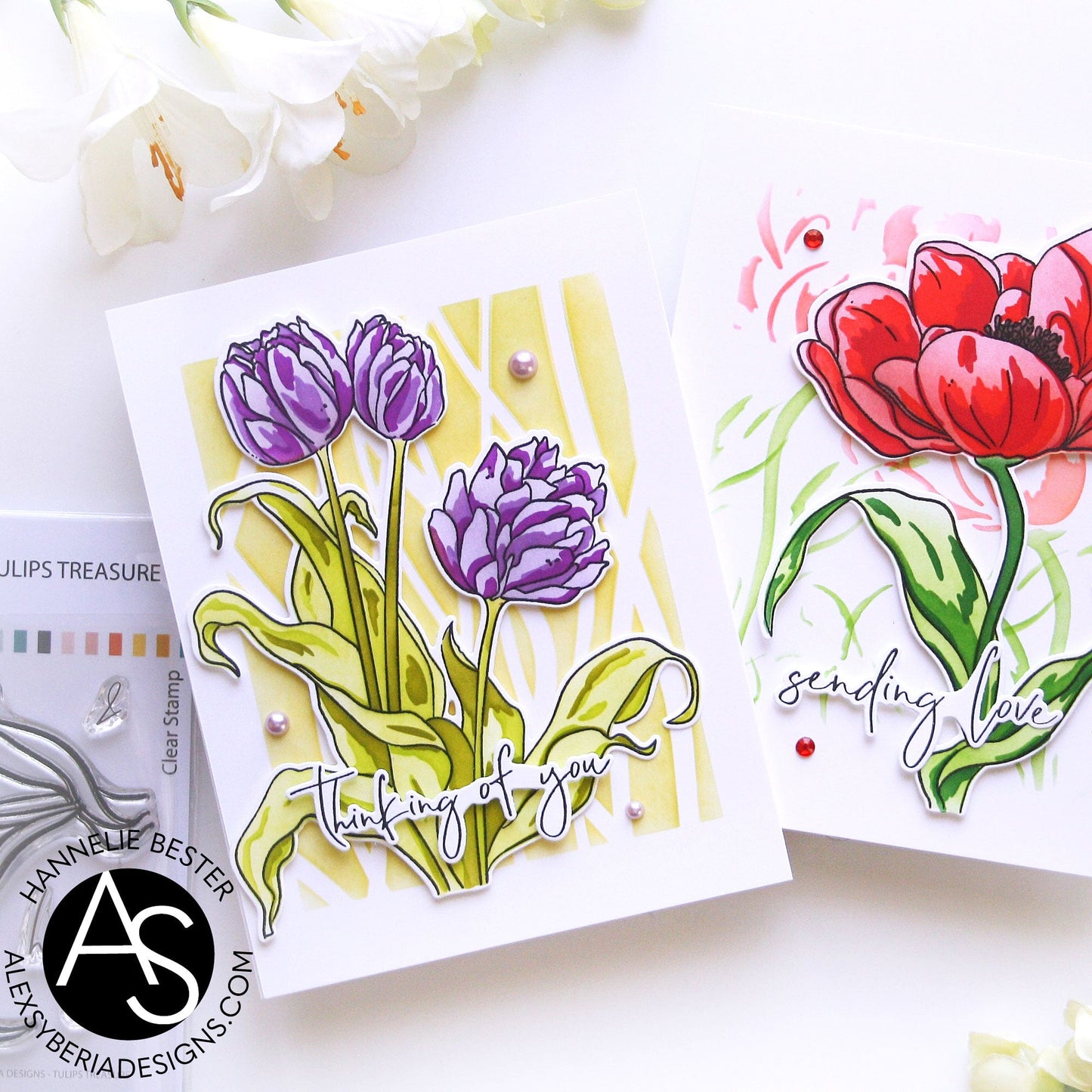 Tulips Treasure Die Set