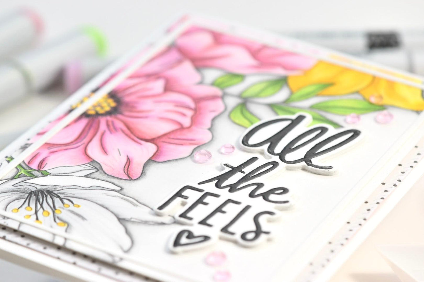 Winter Garden Digital Stamp - Alex Syberia Designs